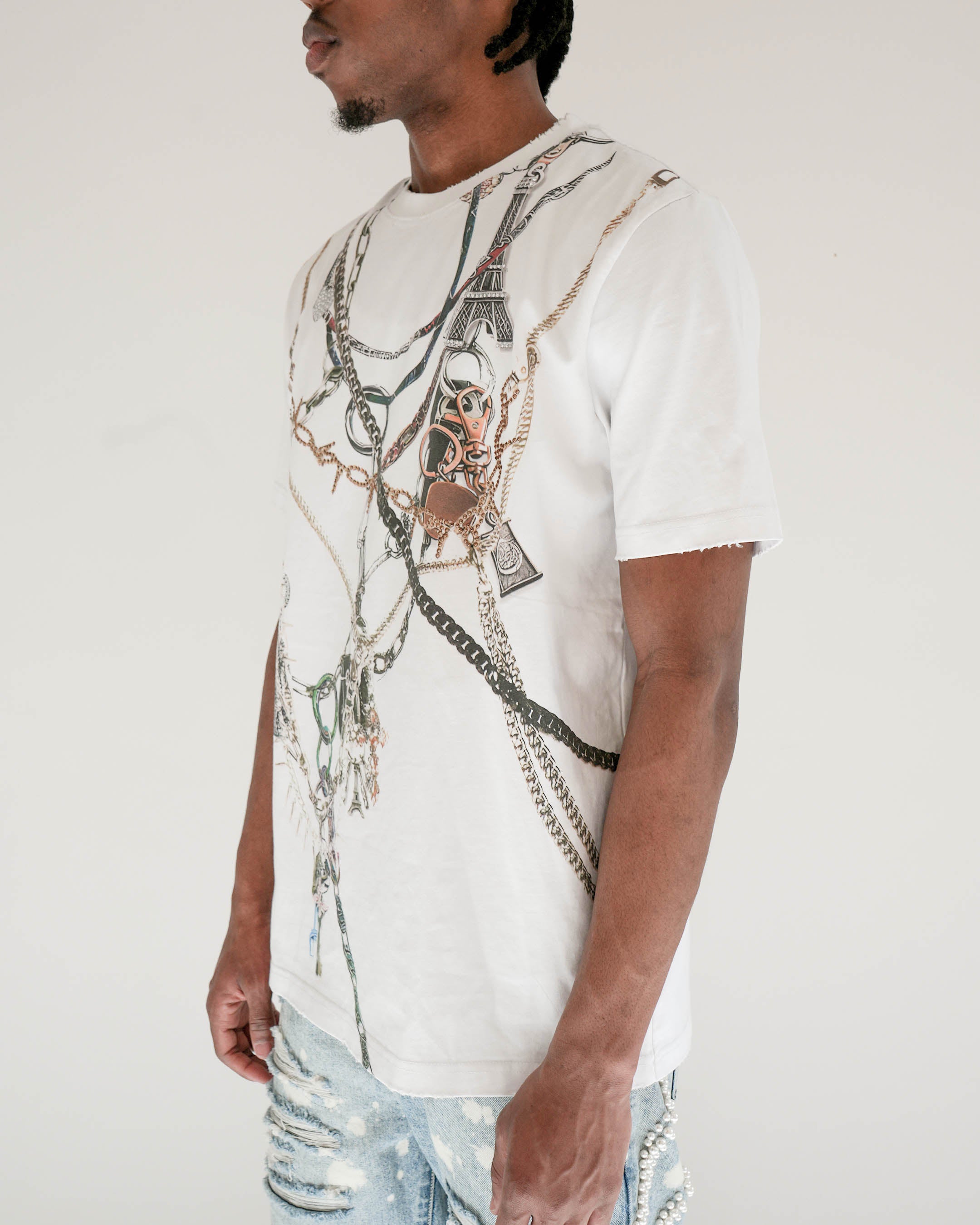 Preme Reign in Chains White T-Shirt