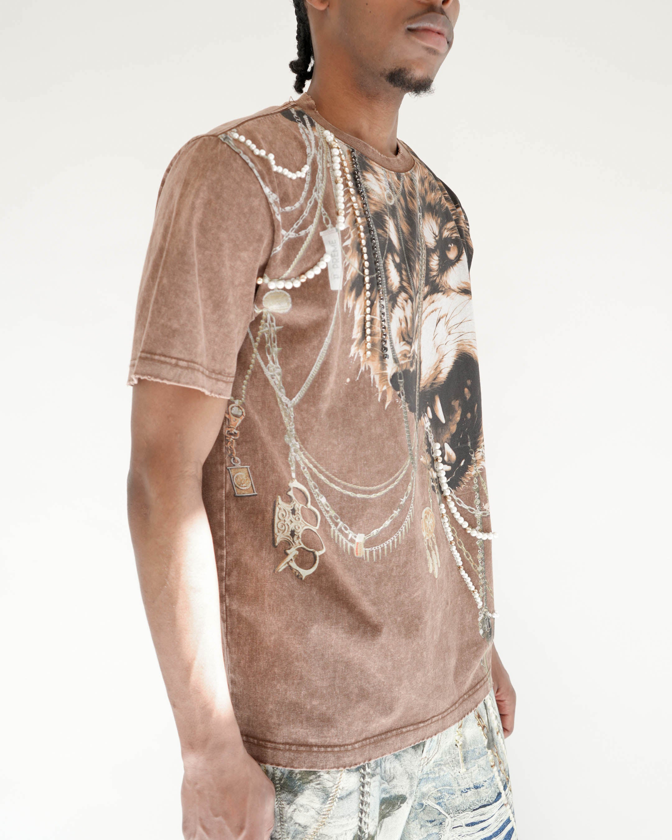 Preme Unchained Fury Brown T-Shirt