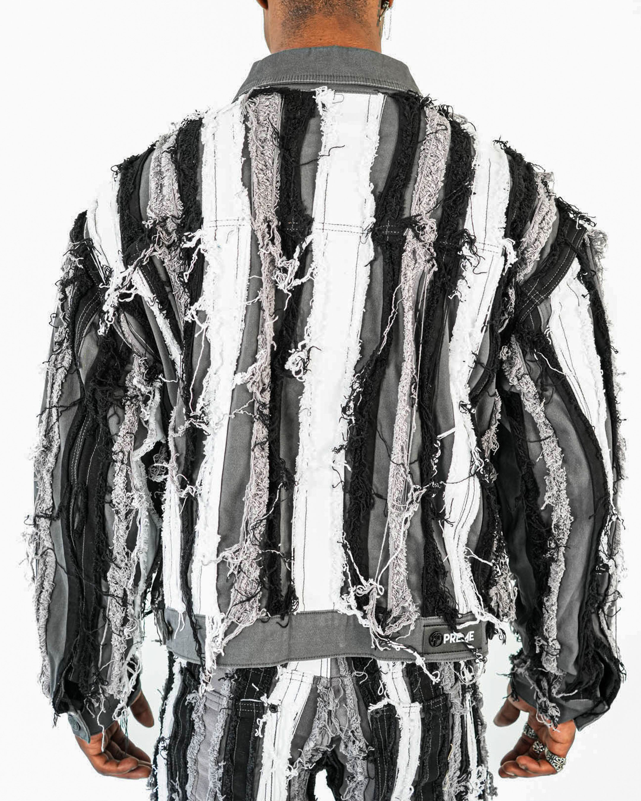 Trinity Distressed Denim Jacket