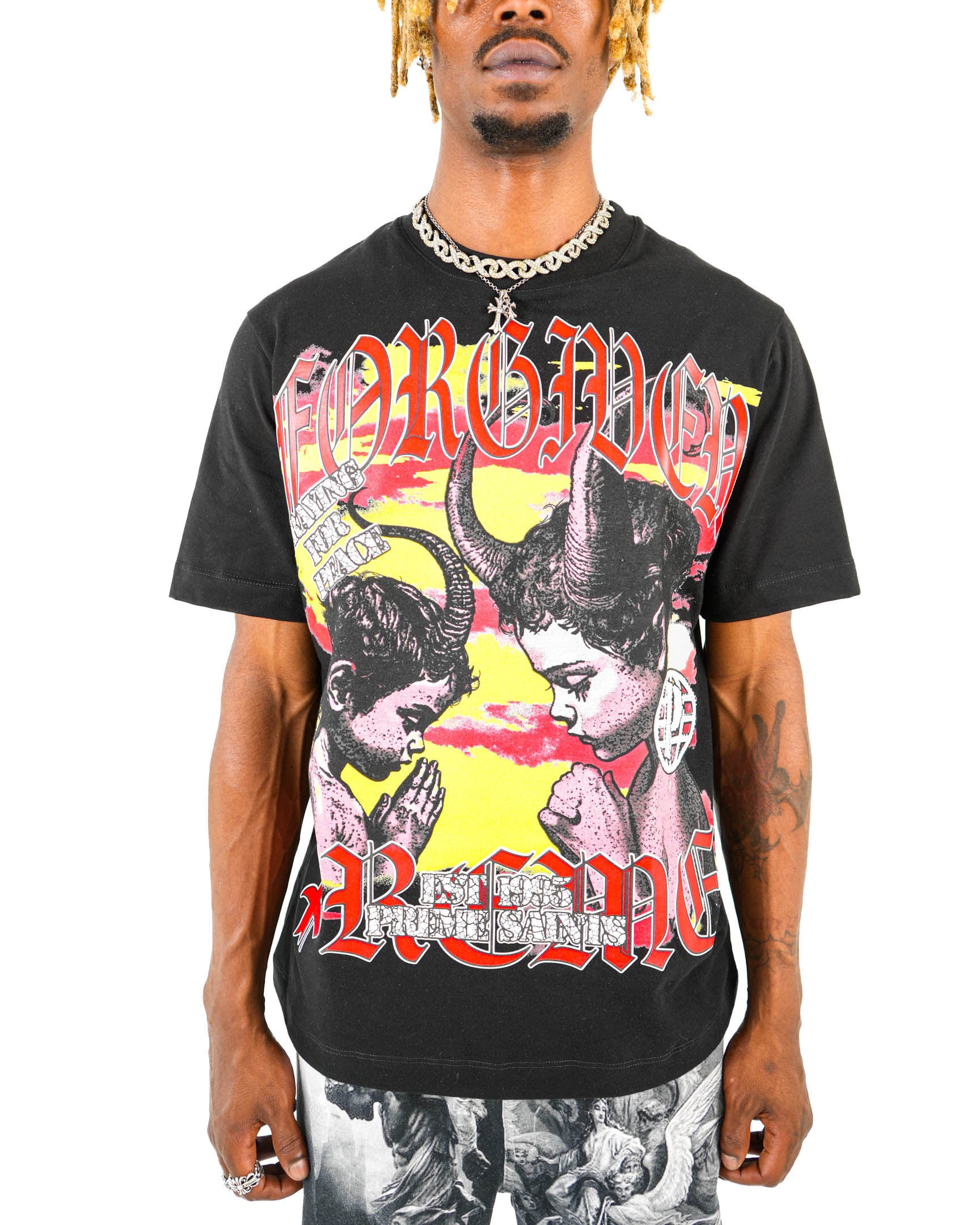 Saints & Sinners Black Tee