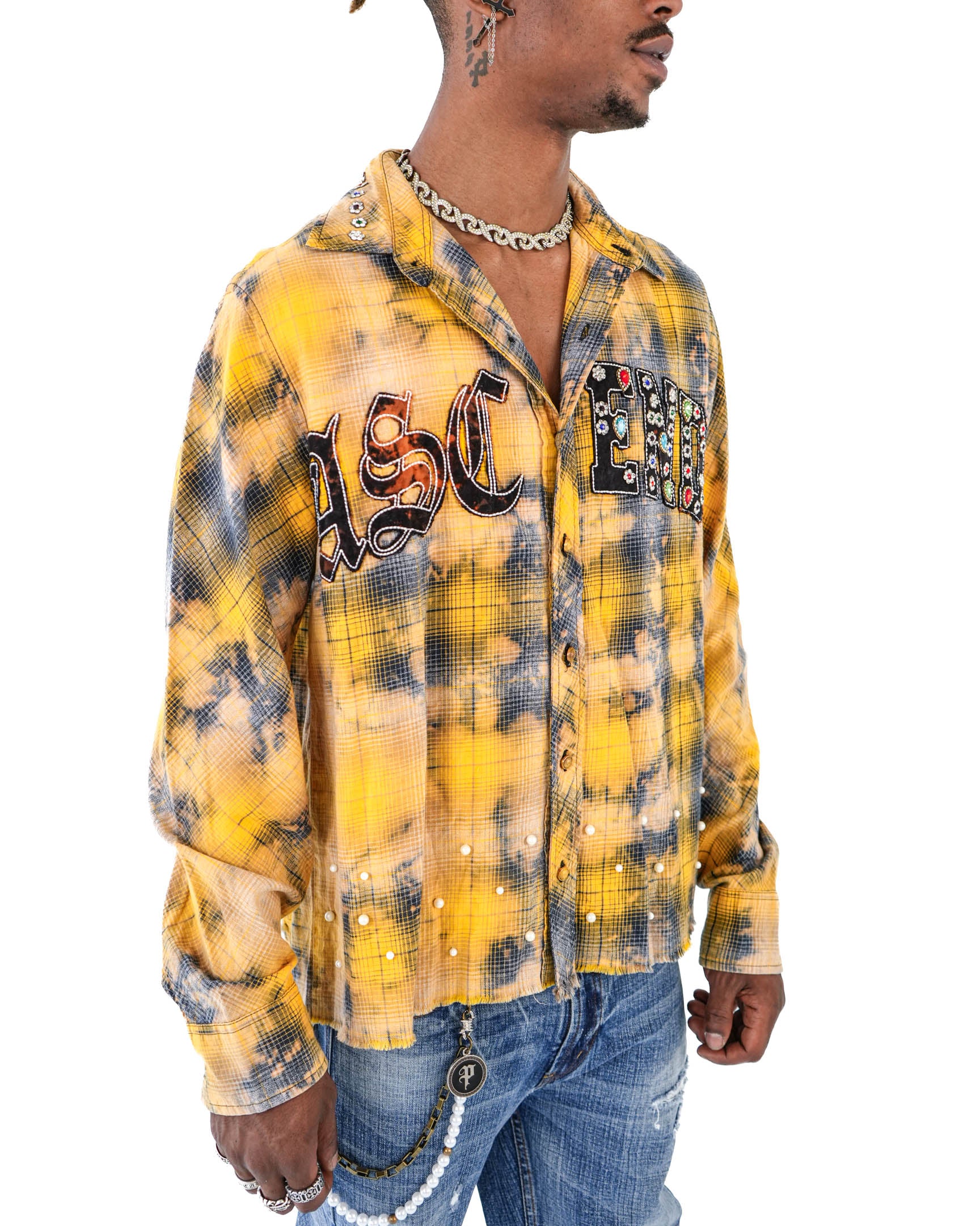 Ascend Eternal Yellow Flannel Shirt
