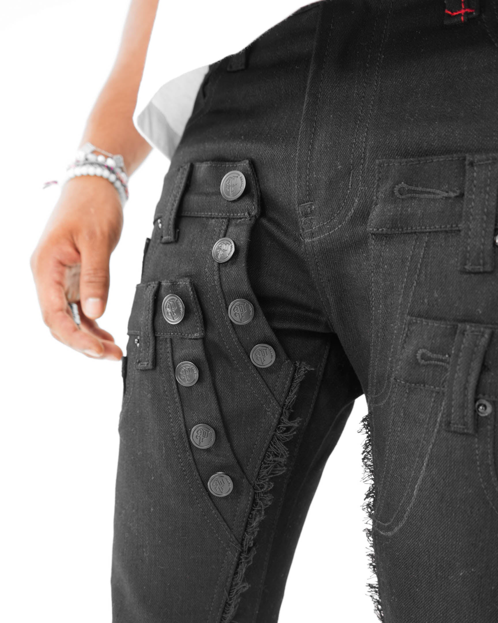 TripleCross Waistband Denim Jean
