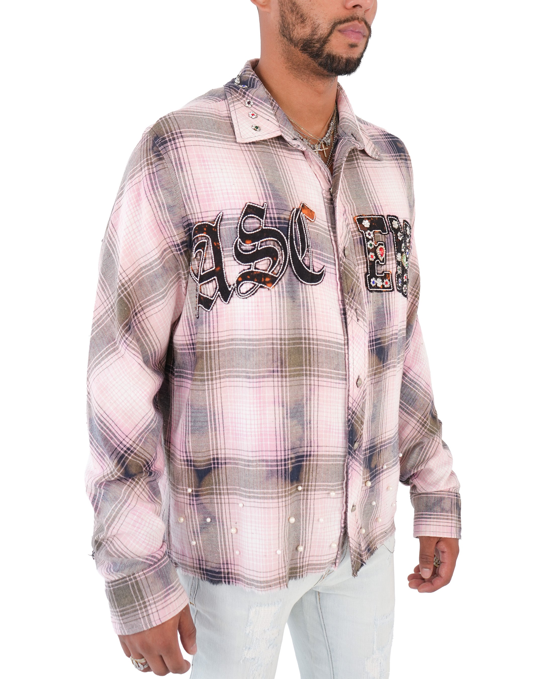 Ascend Eternal Pink Flannel Shirt