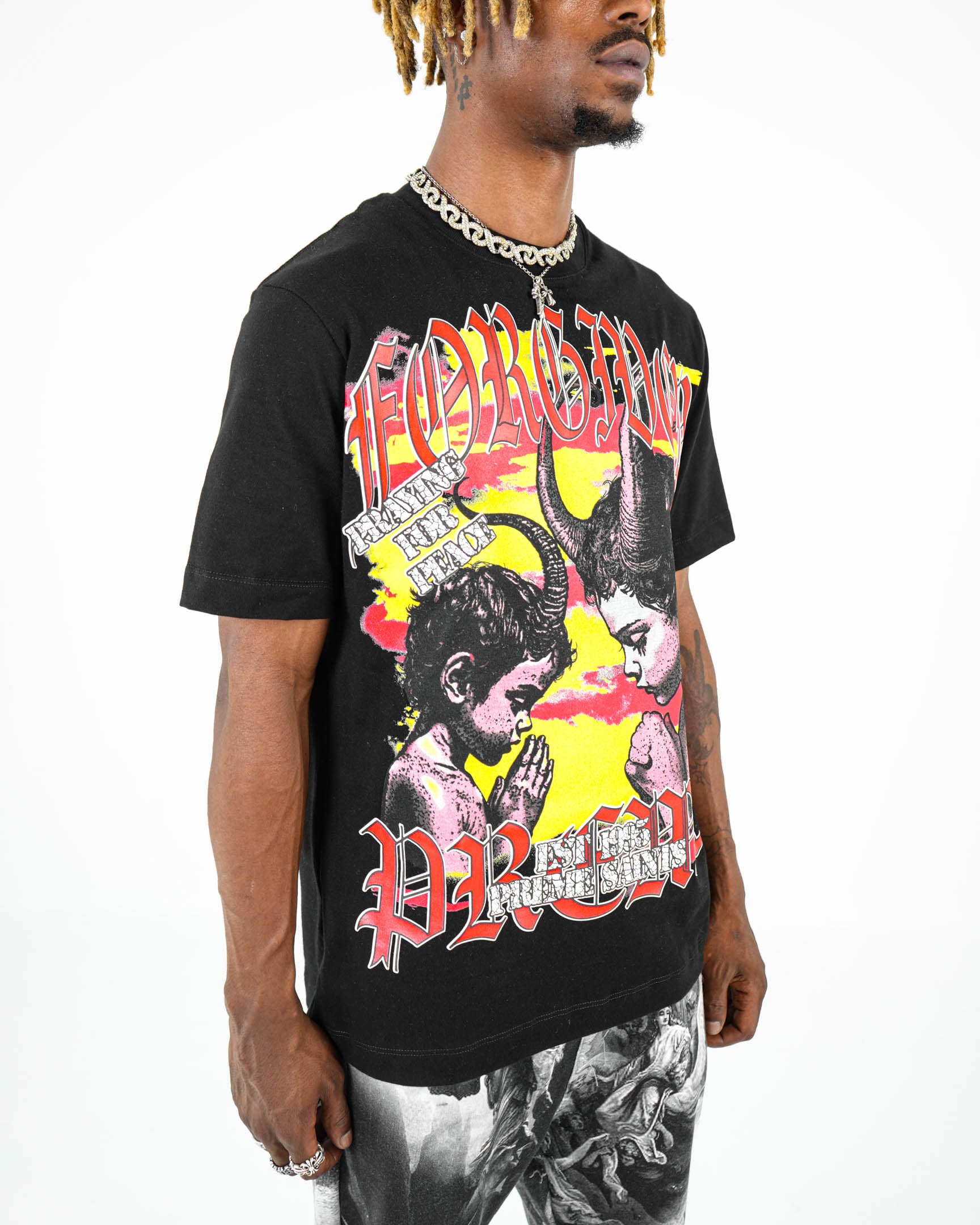 Saints & Sinners Black Tee