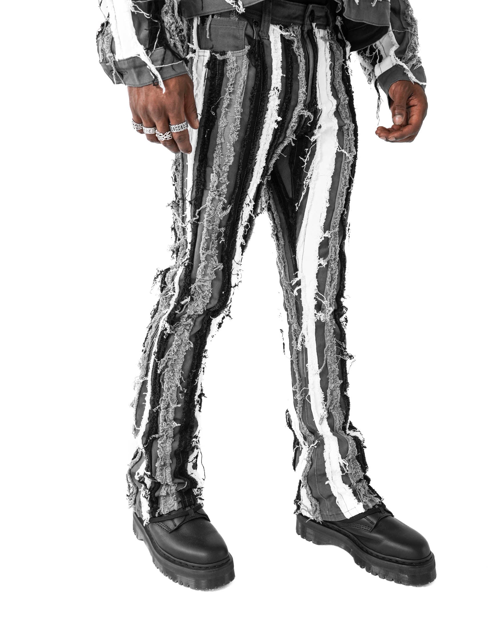 Trinity Distressed Denim Jean