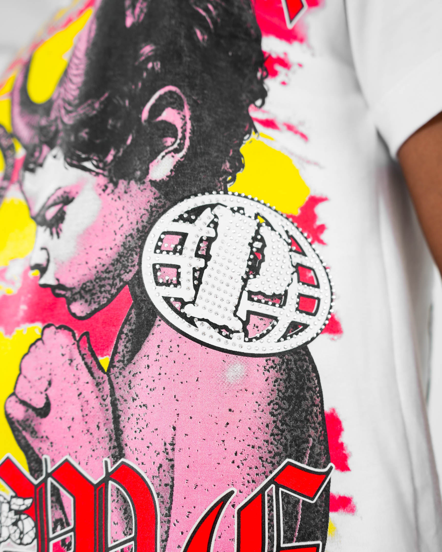 Saints & Sinners White Tee