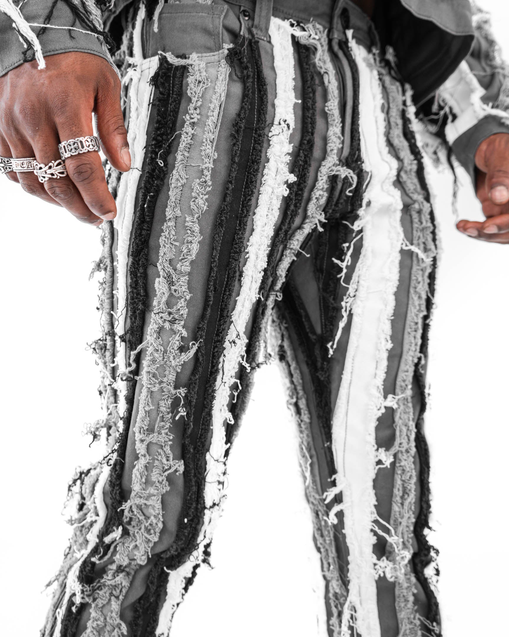 Trinity Distressed Denim Jean