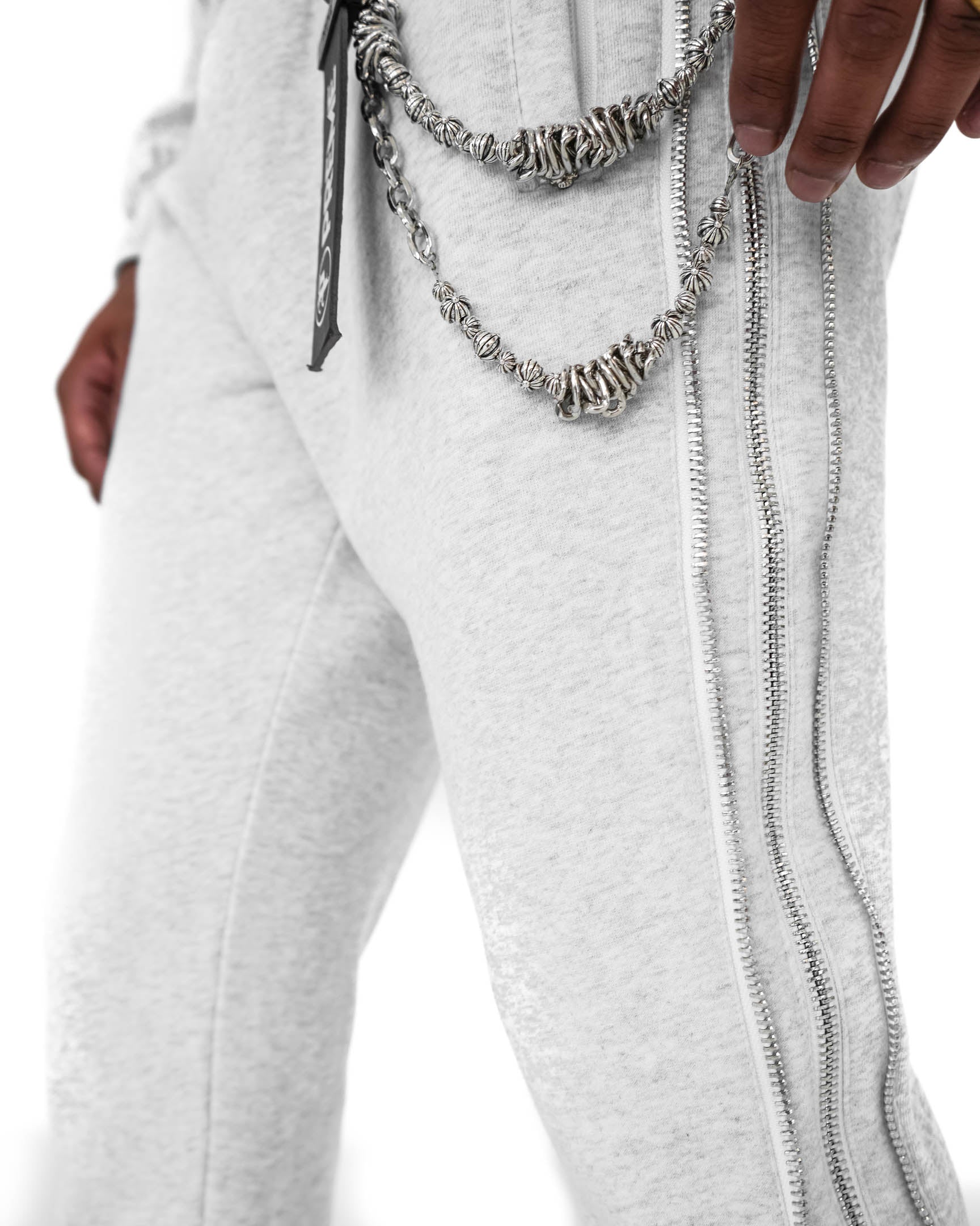 Ash Eclipse Zipper Sweatpants