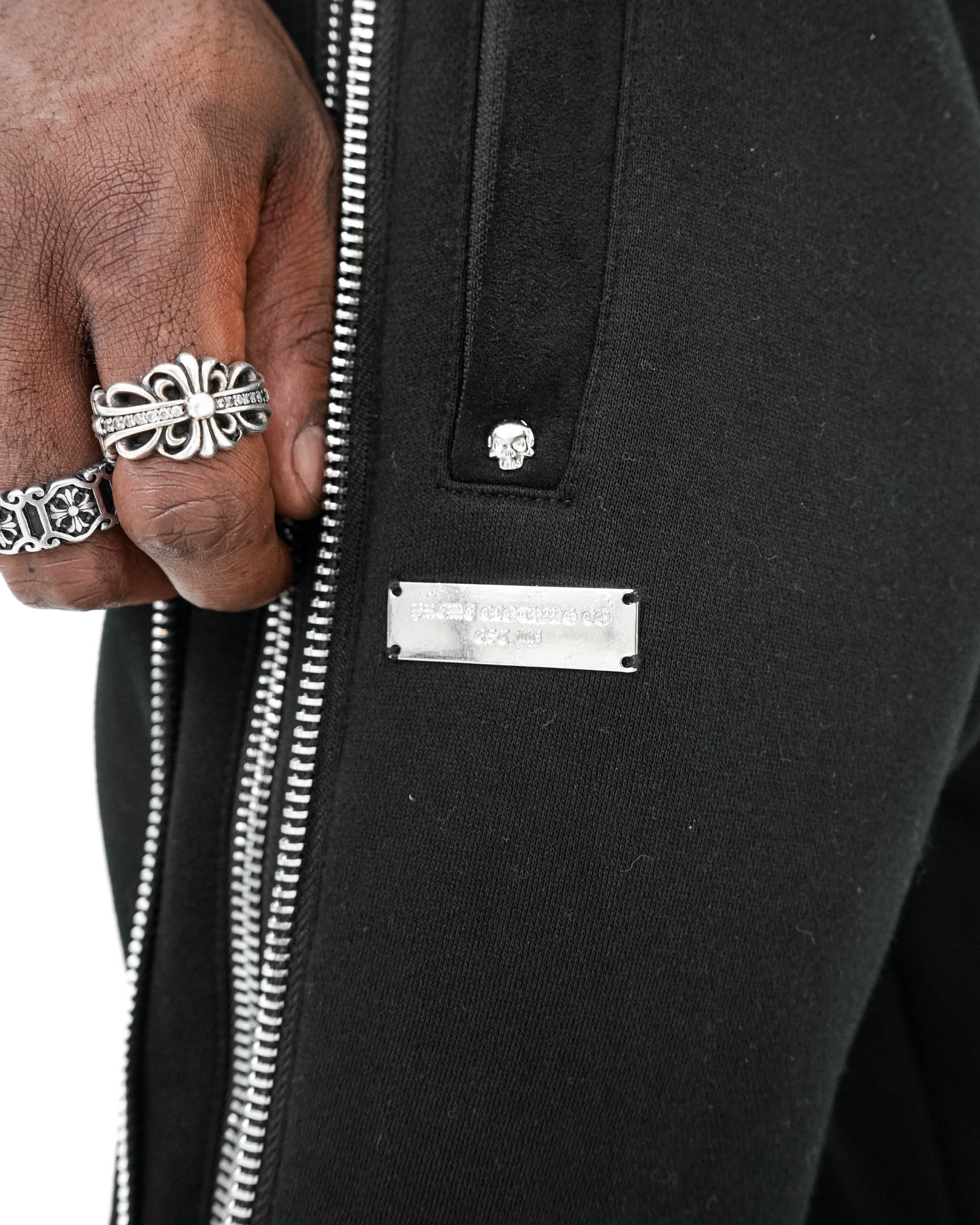 Lunar Eclipse Zipper Sweatpants