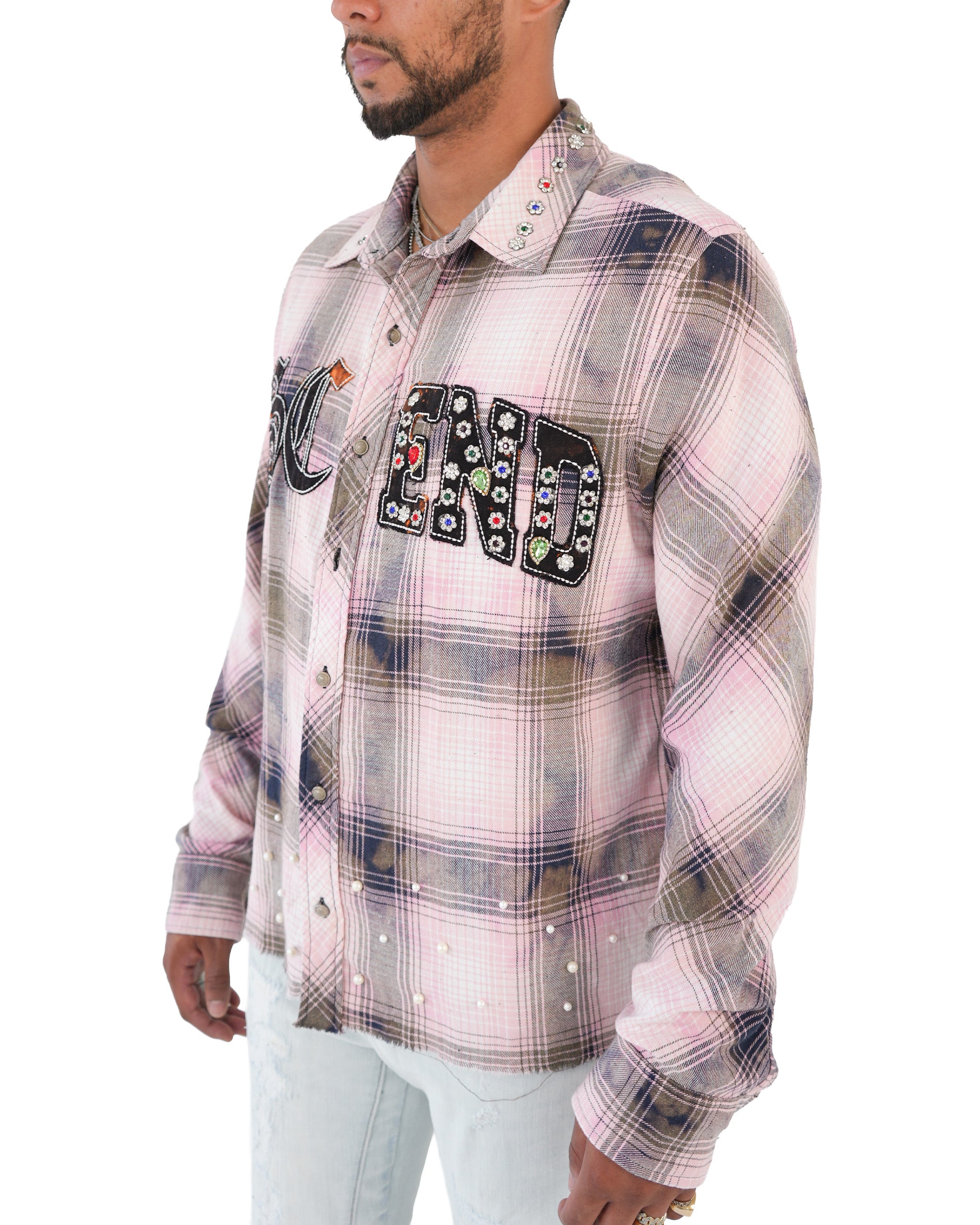 Ascend Eternal Pink Flannel Shirt