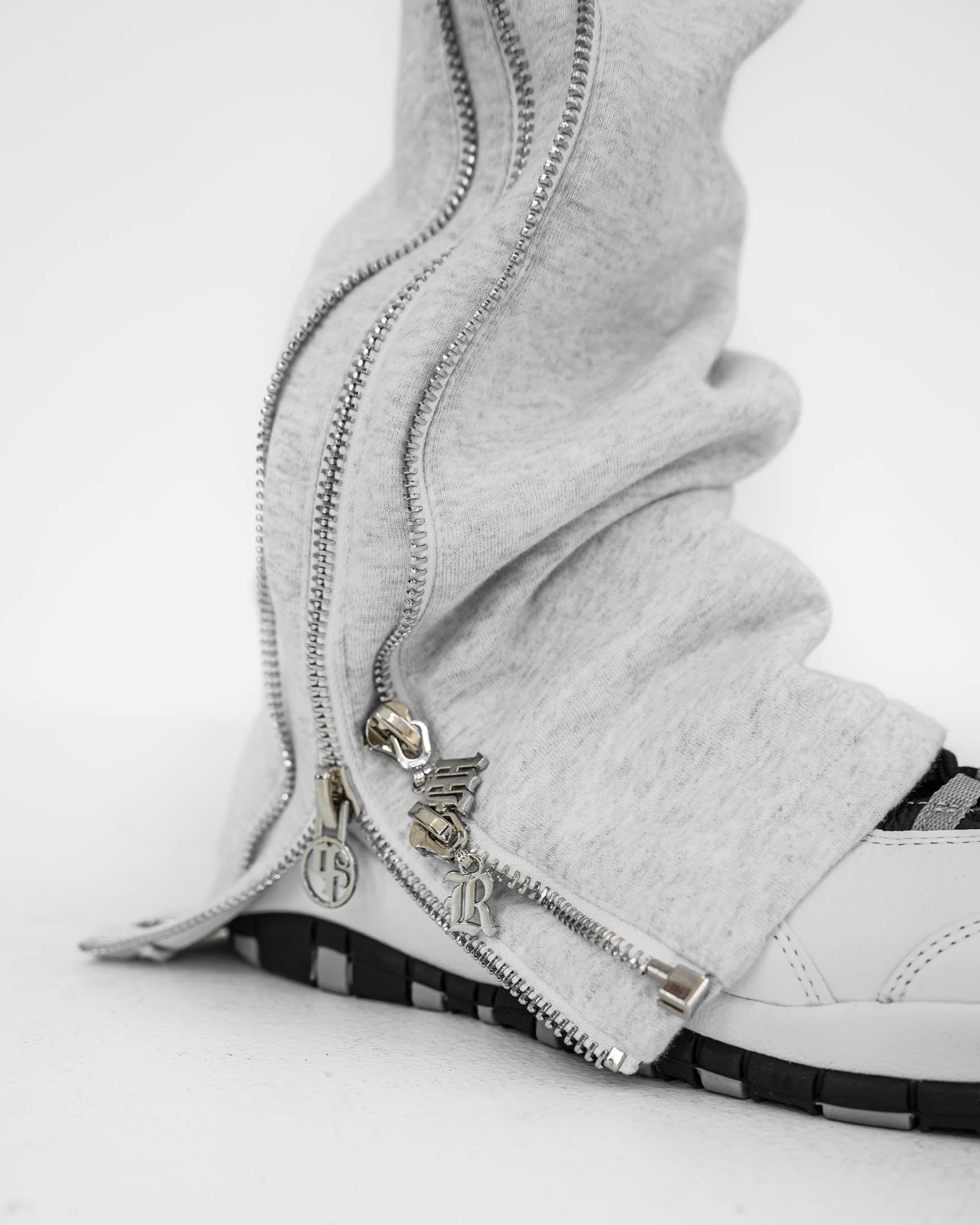 Ash Eclipse Zipper Sweatpants