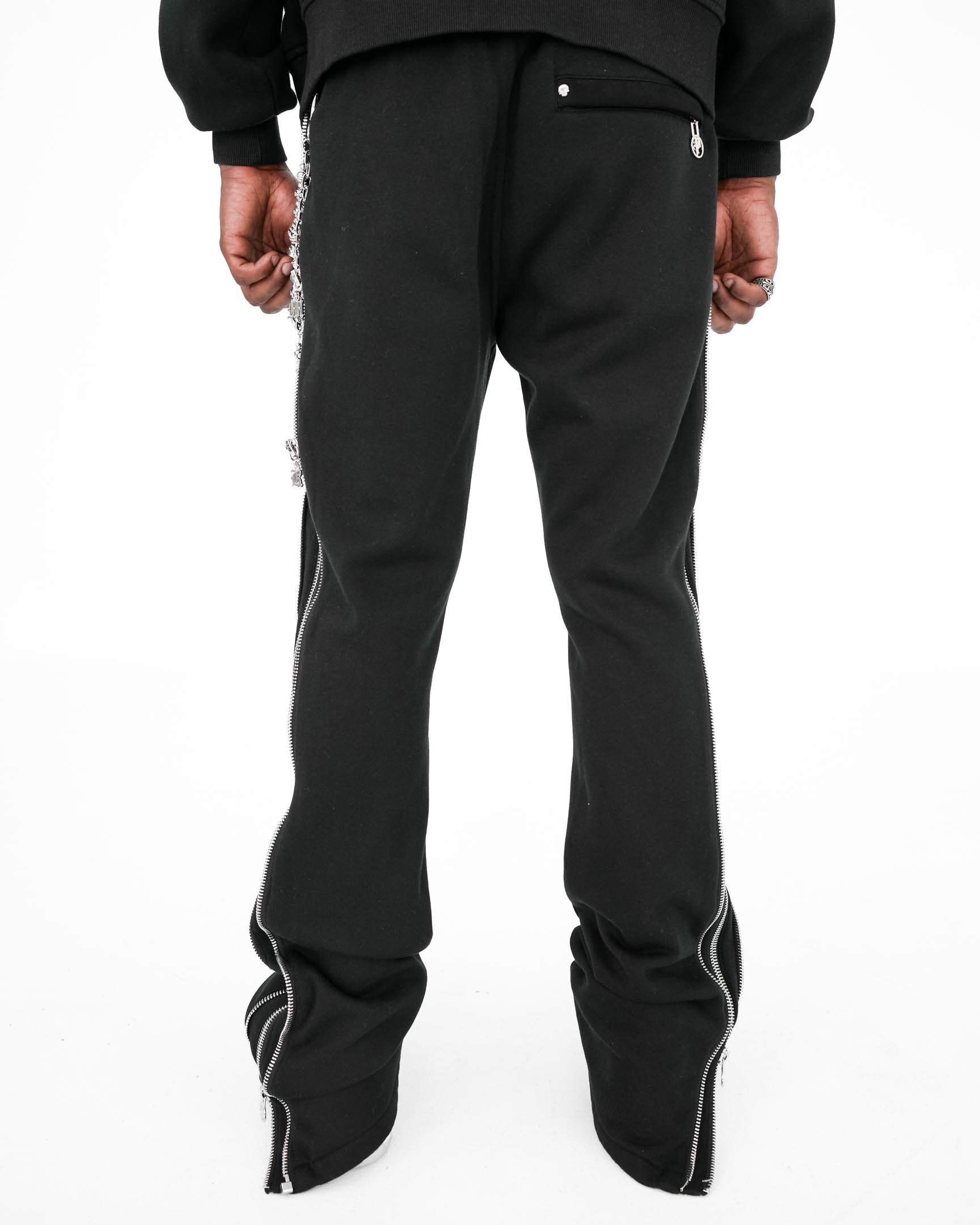 Lunar Eclipse Zipper Sweatpants