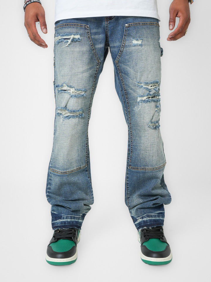 Breakline Utility Indigo Denim