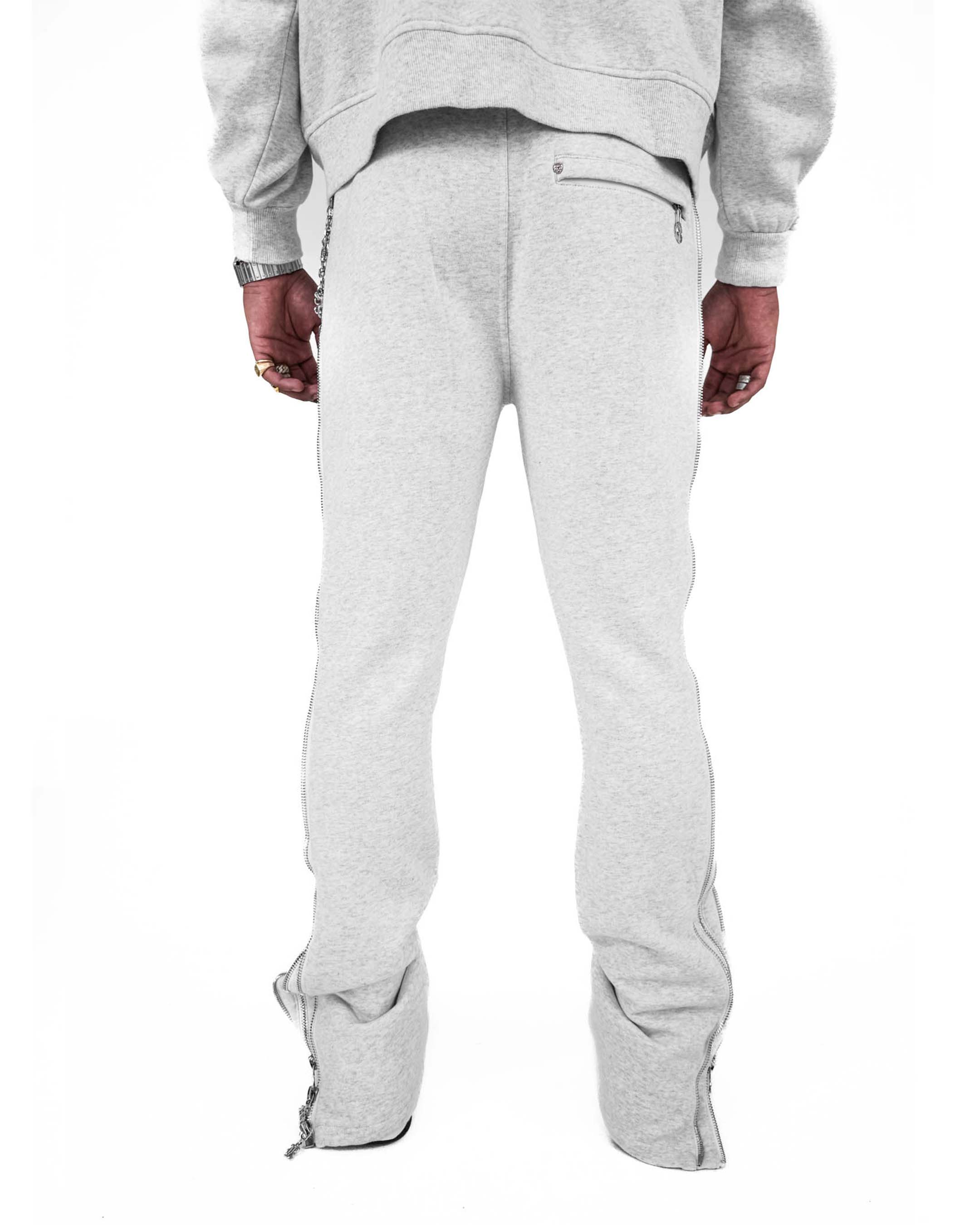 Ash Eclipse Zipper Sweatpants