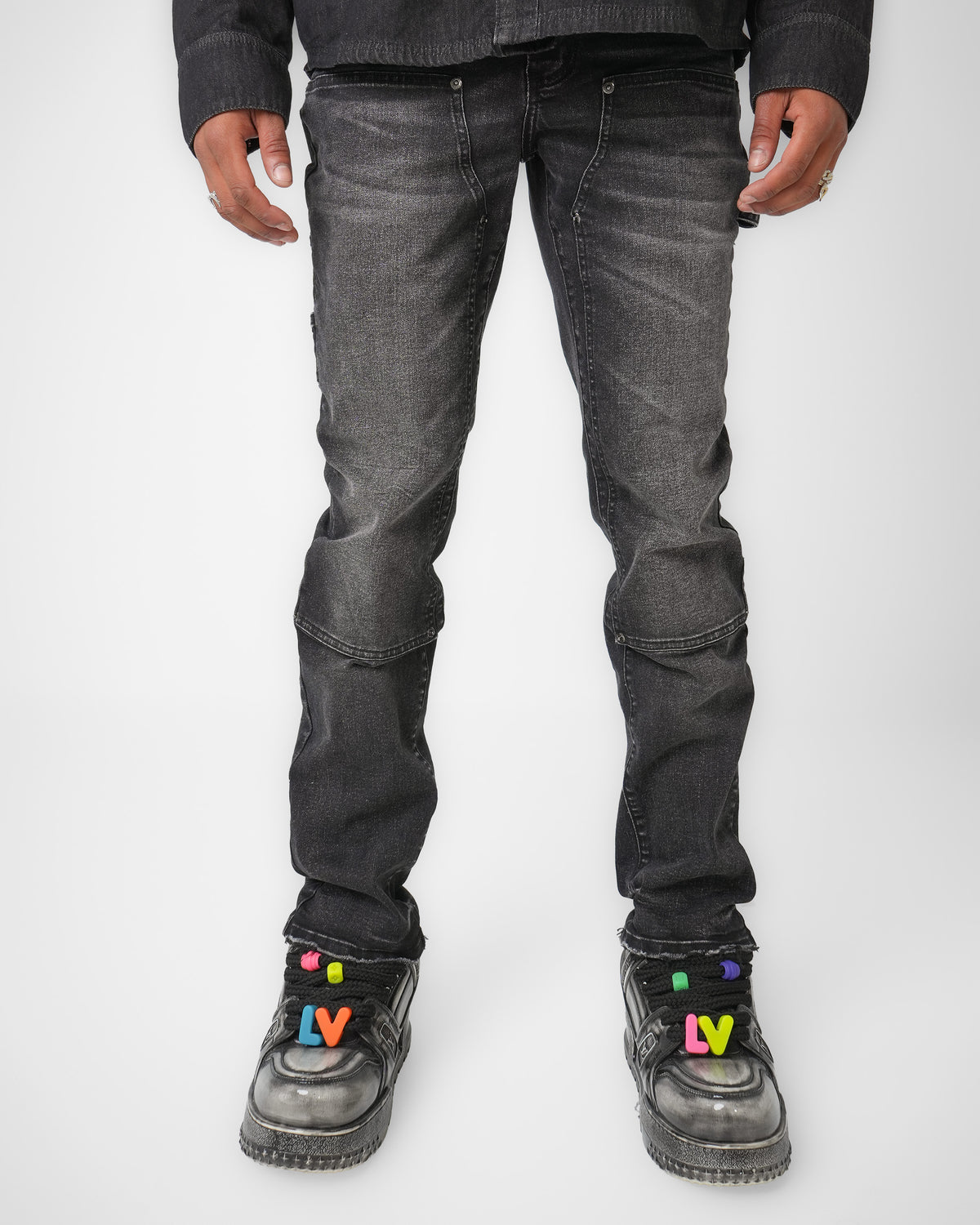 Rivetline Black Denim