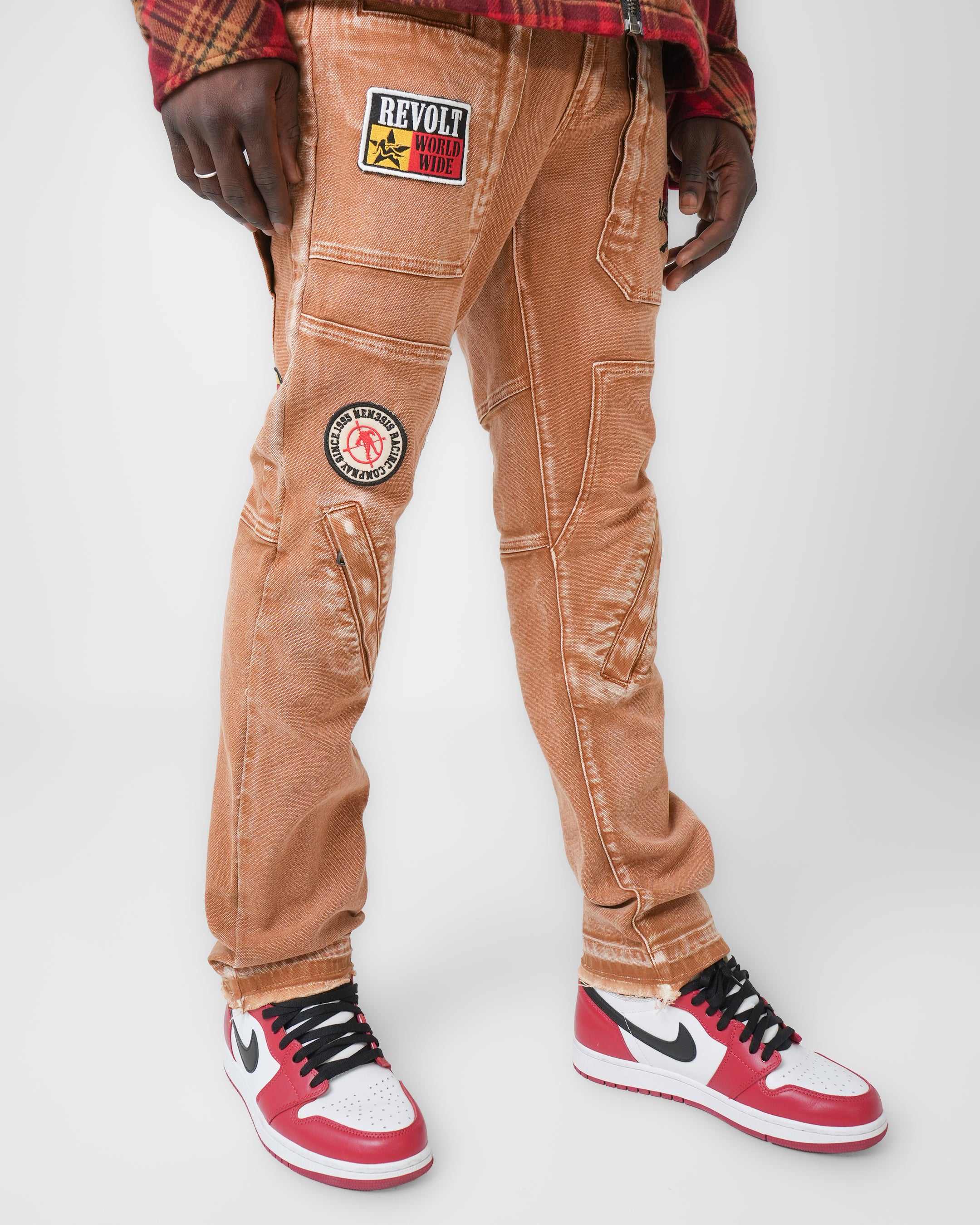 Revolt Worldwide Tan Desert Denim