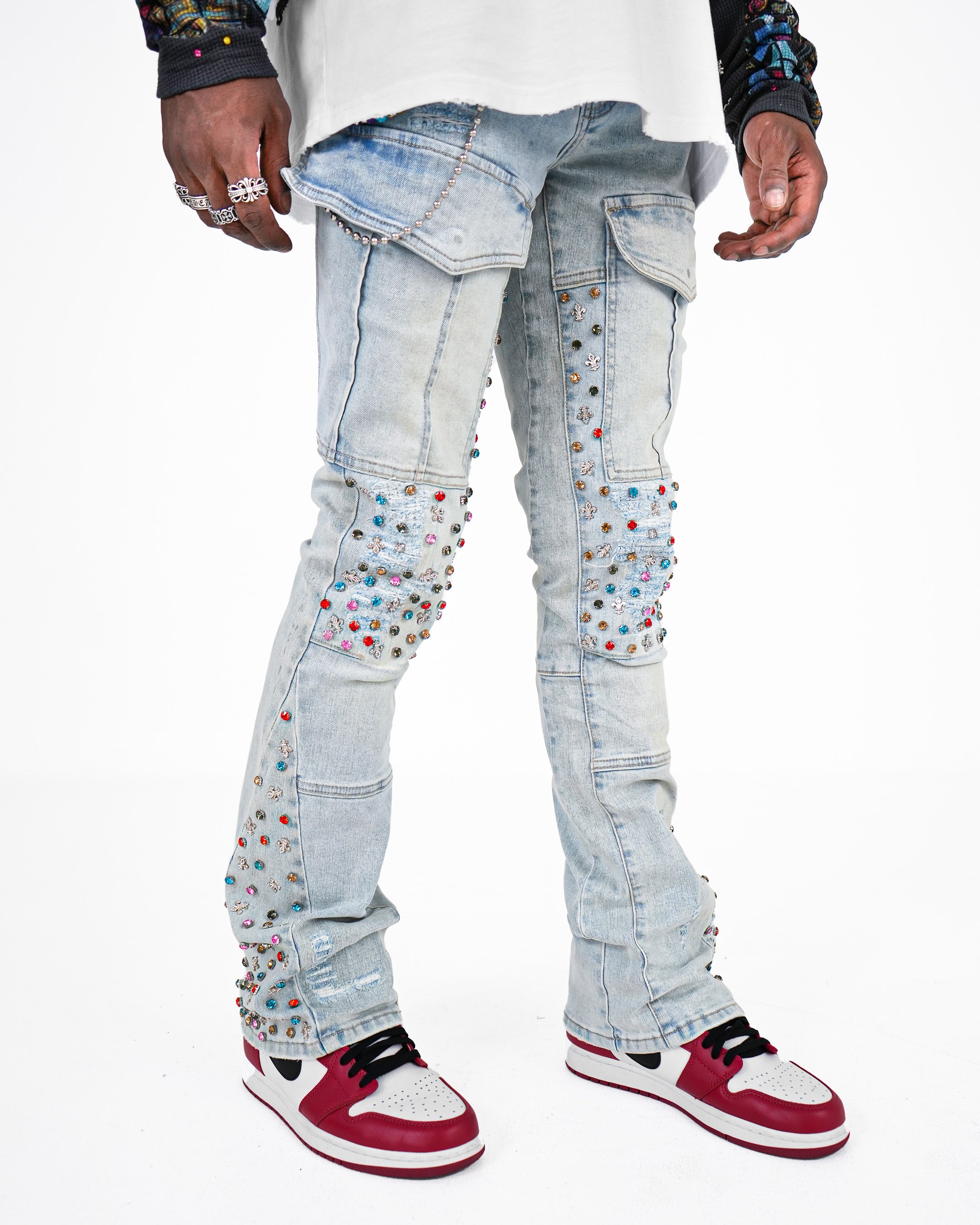 Prism Cargo Denim Jean