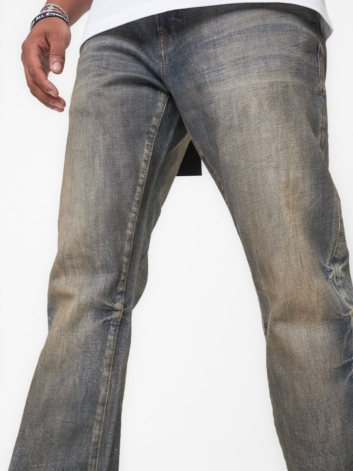 Bronze Dust Charcoal Denim