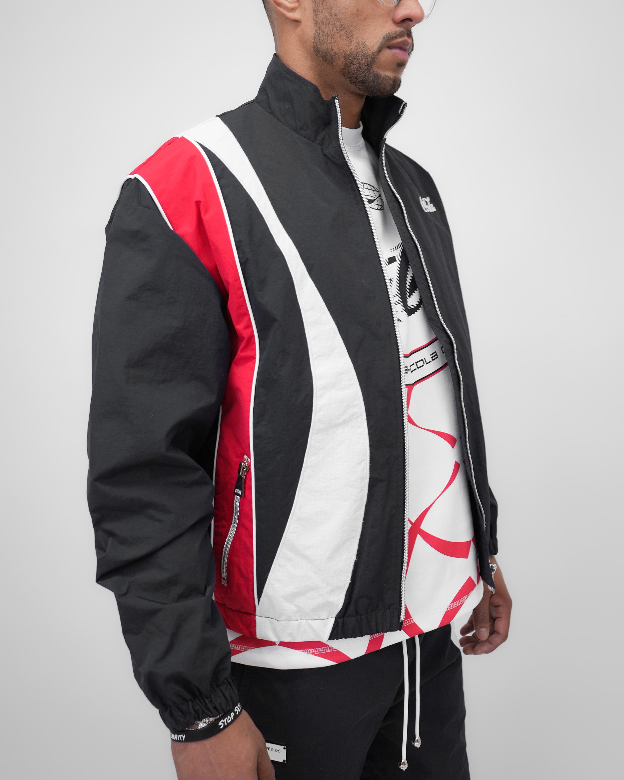 Coca-Cola Refresh Wave Black Track Jacket