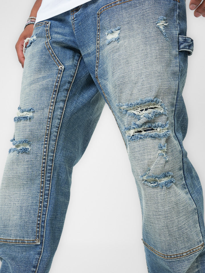 Breakline Utility Indigo Denim