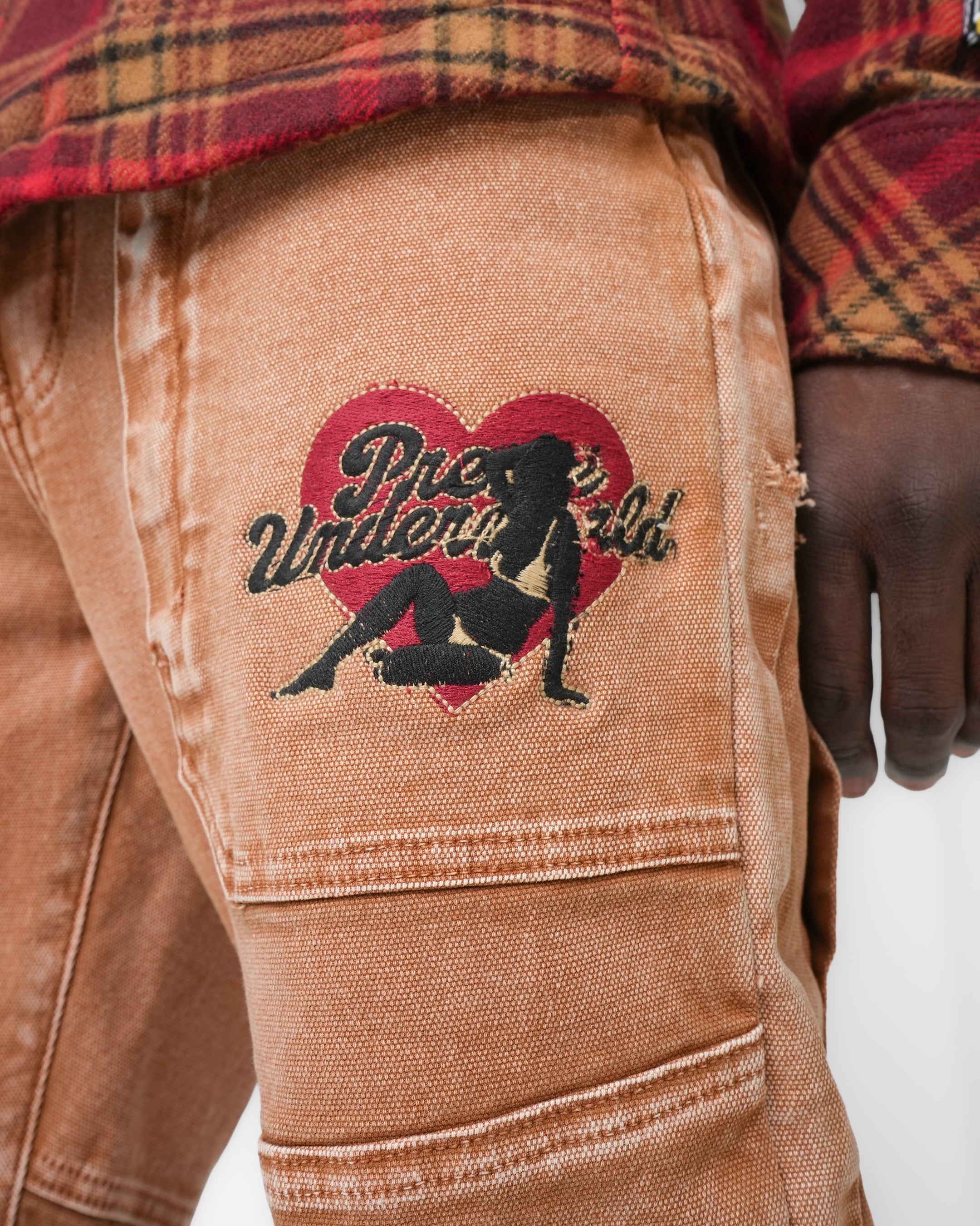 Revolt Worldwide Tan Desert Denim