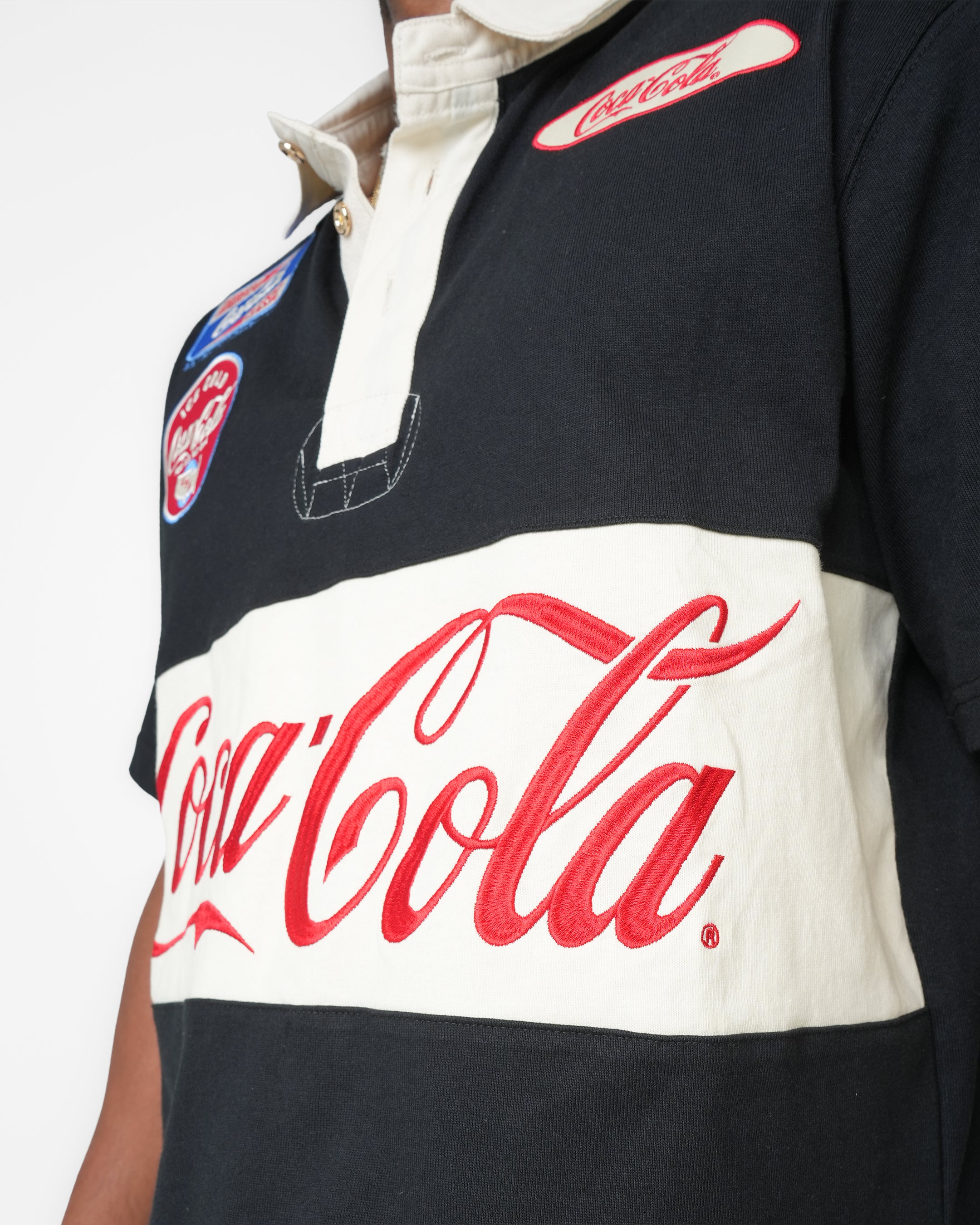 Coca-Cola American Classic Black Polo