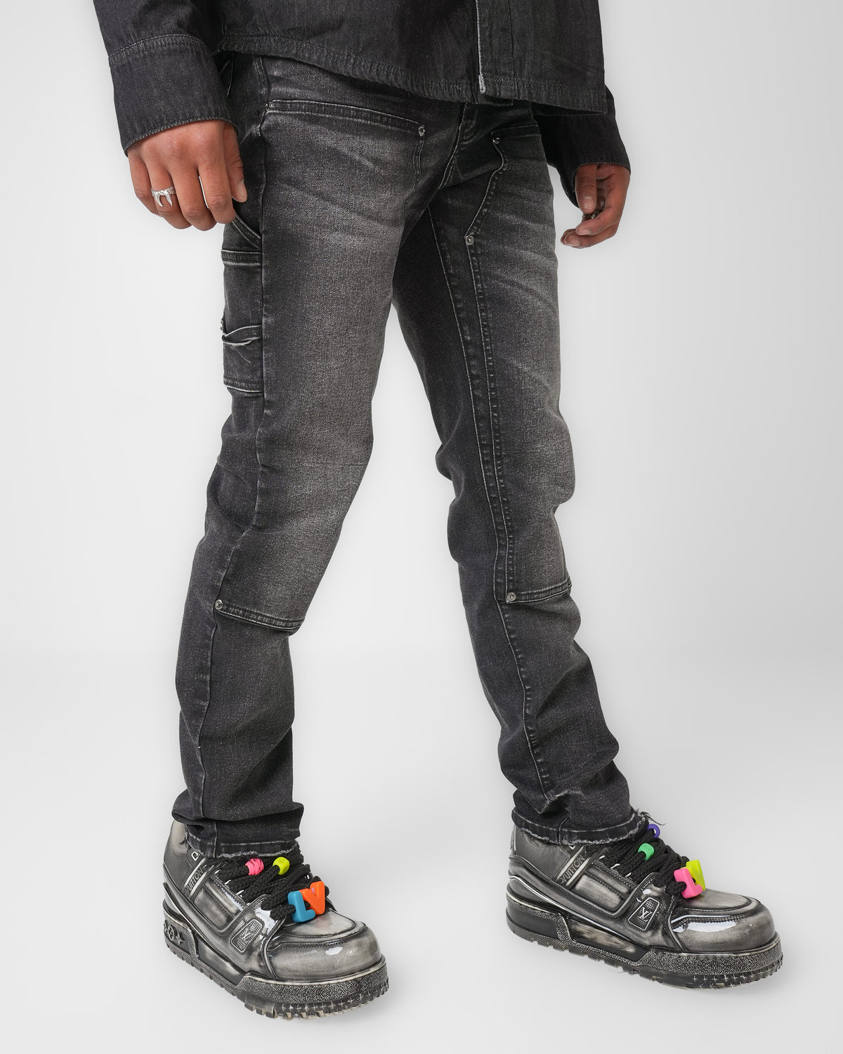 Rivetline Black Denim