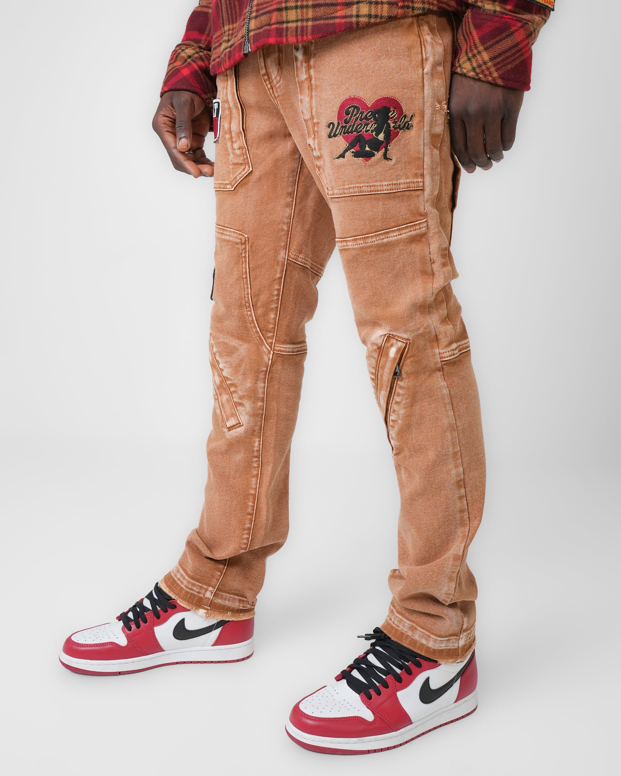 Revolt Worldwide Tan Desert Denim