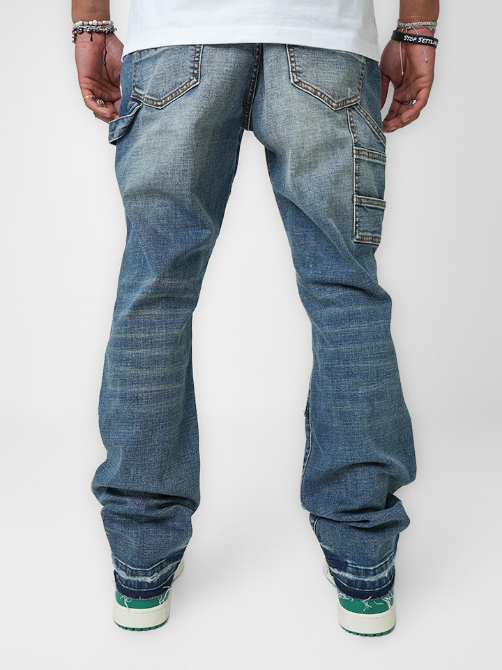 Breakline Utility Indigo Denim