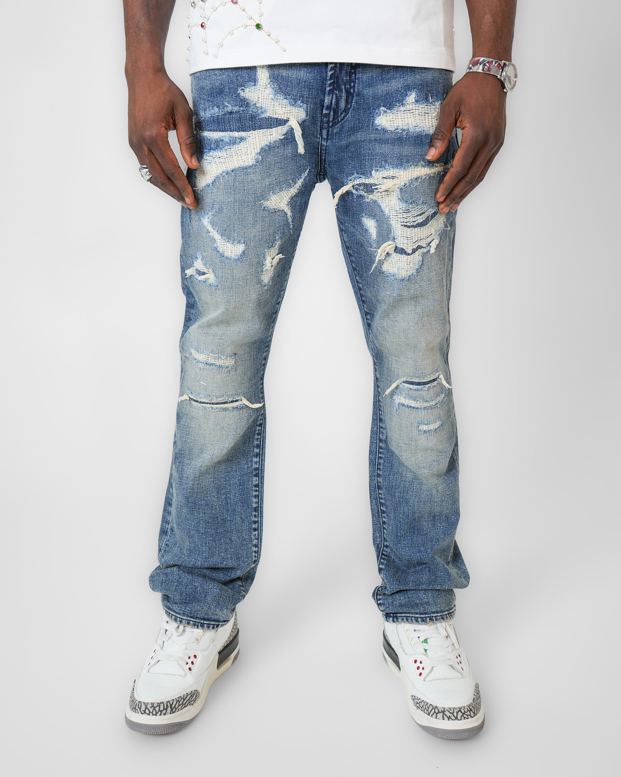 Breakline Indigo Denim Jean