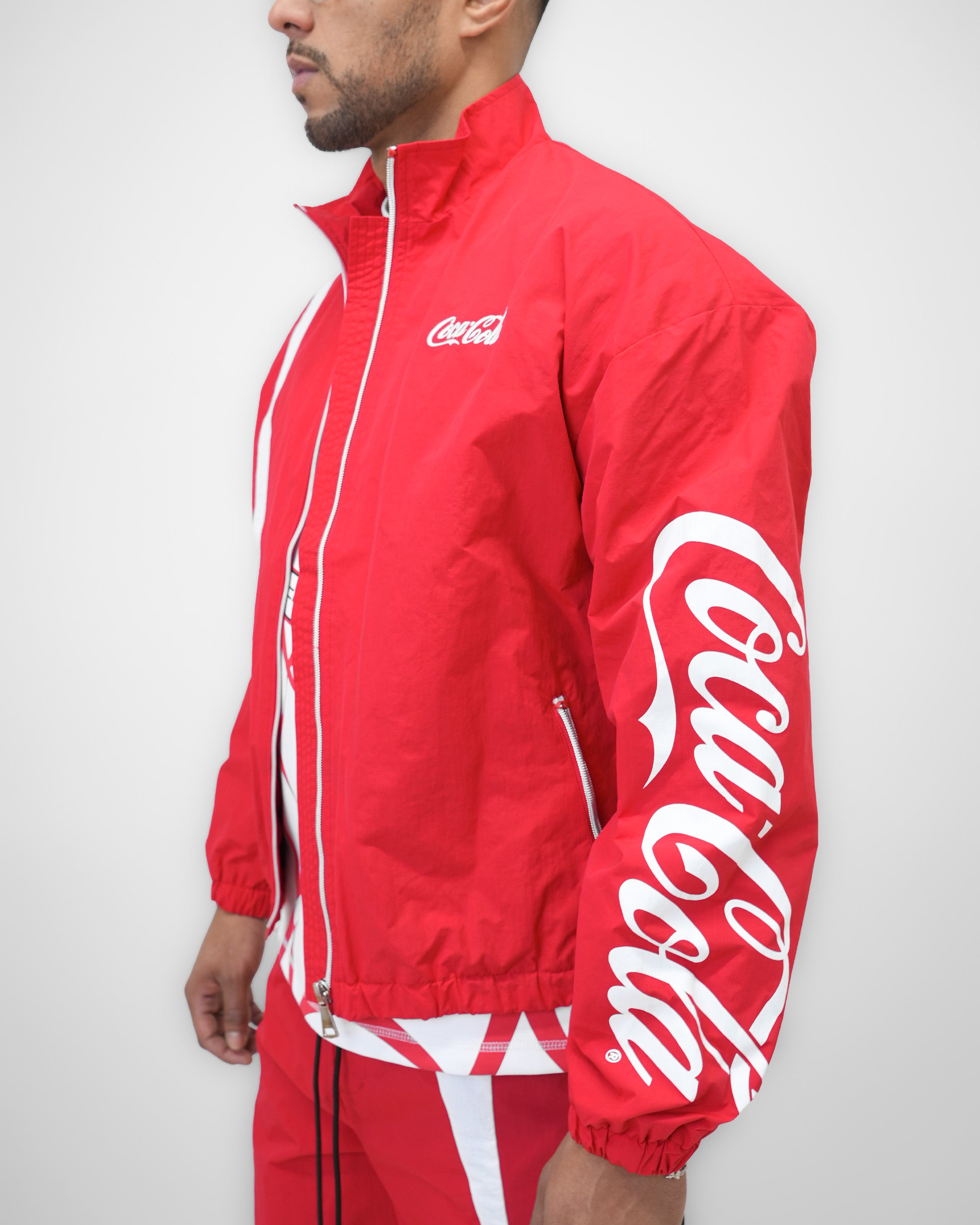 Coca-Cola Classic Wave Red Track Jacket