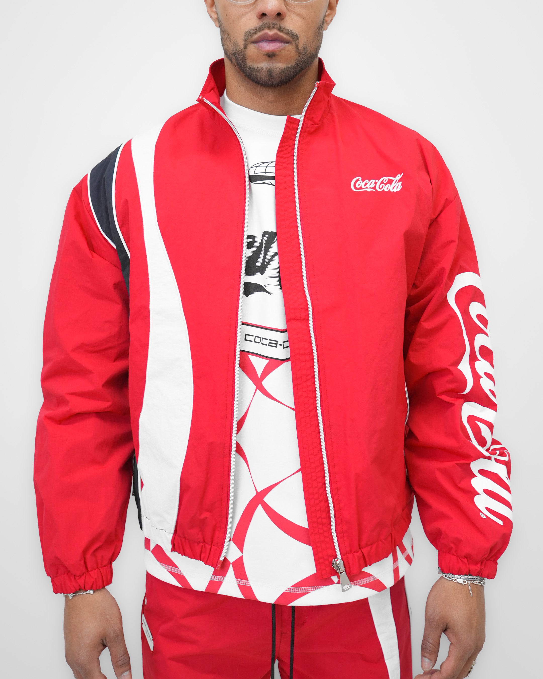 Coca-Cola Classic Wave Red Track Jacket