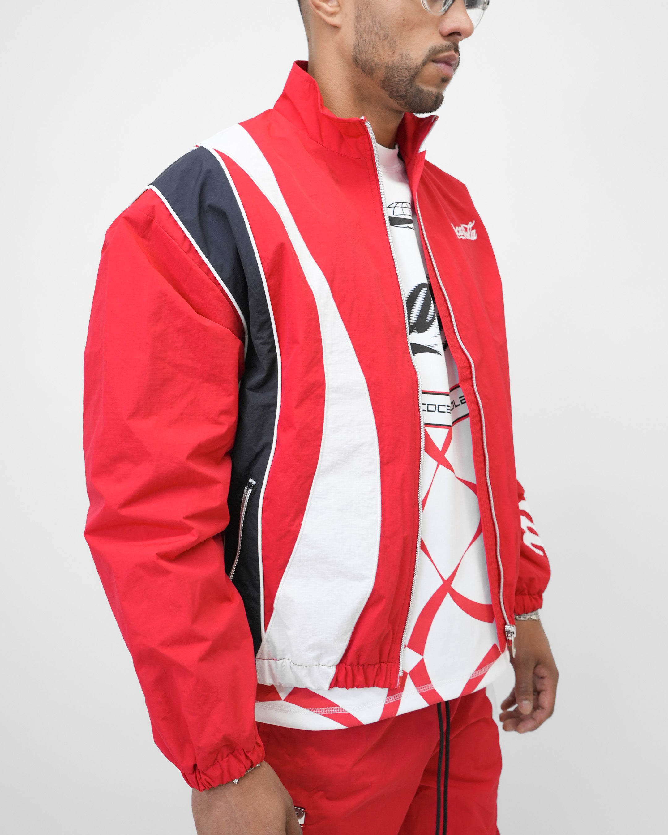 Coca-Cola Classic Wave Red Track Jacket