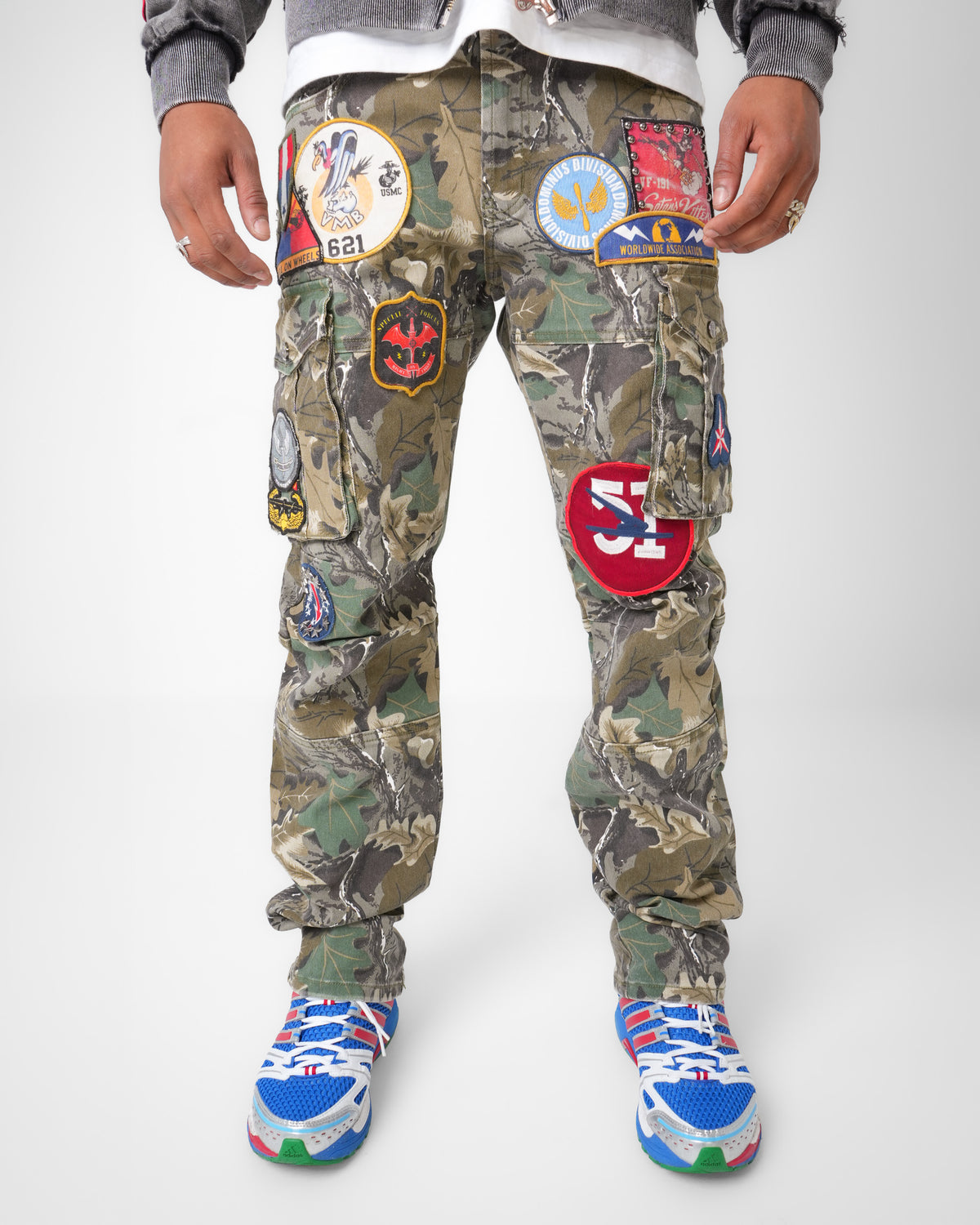 Flight Command Cammo Cargo Denim