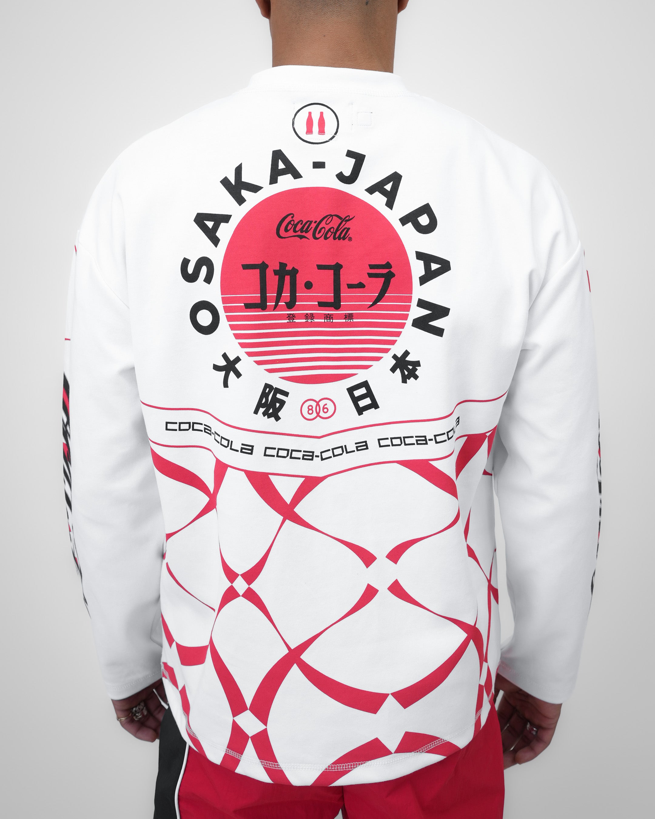 Coca-Cola Osaka Crimson Lights Crewneck