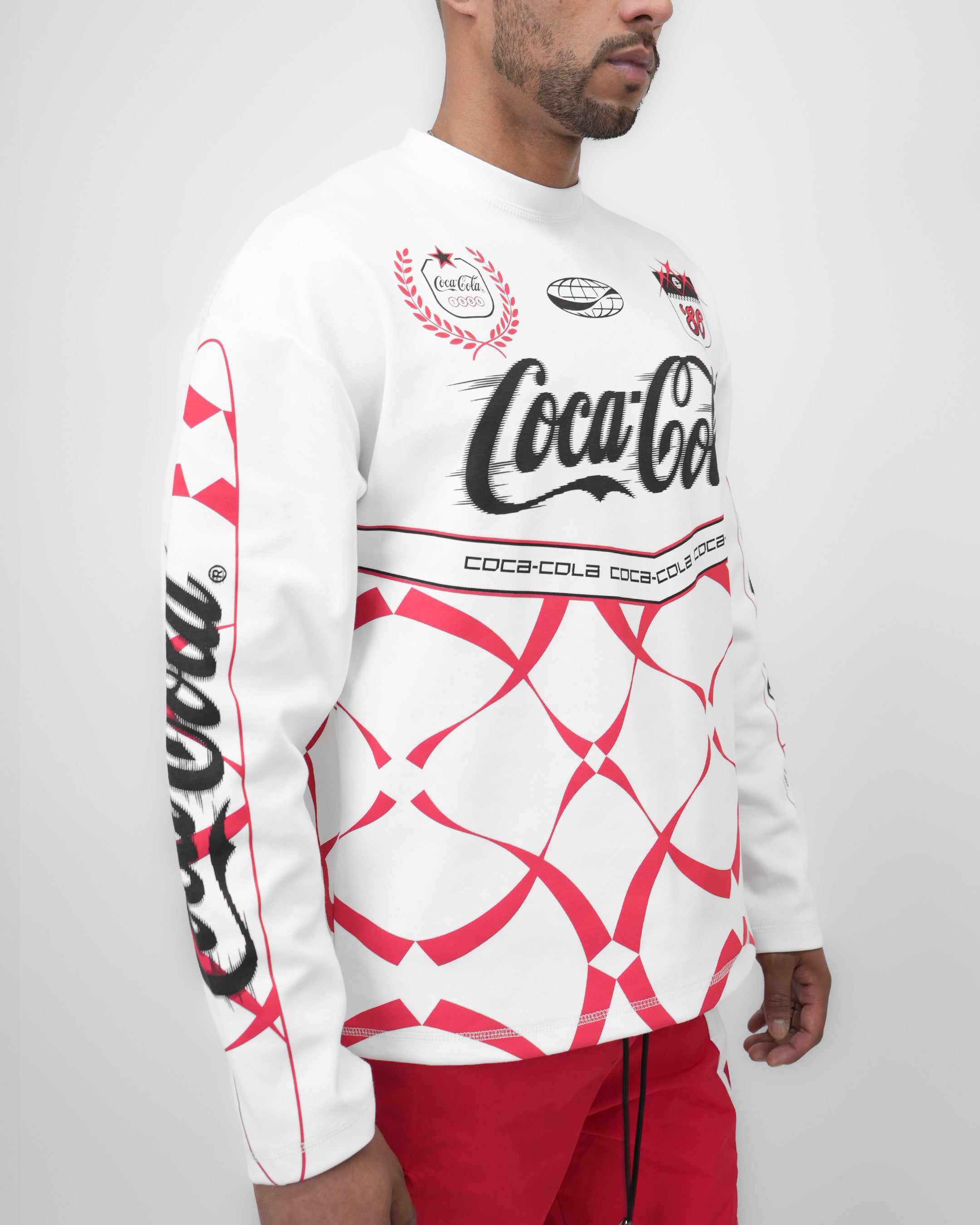 Coca-Cola Osaka Crimson Lights Crewneck