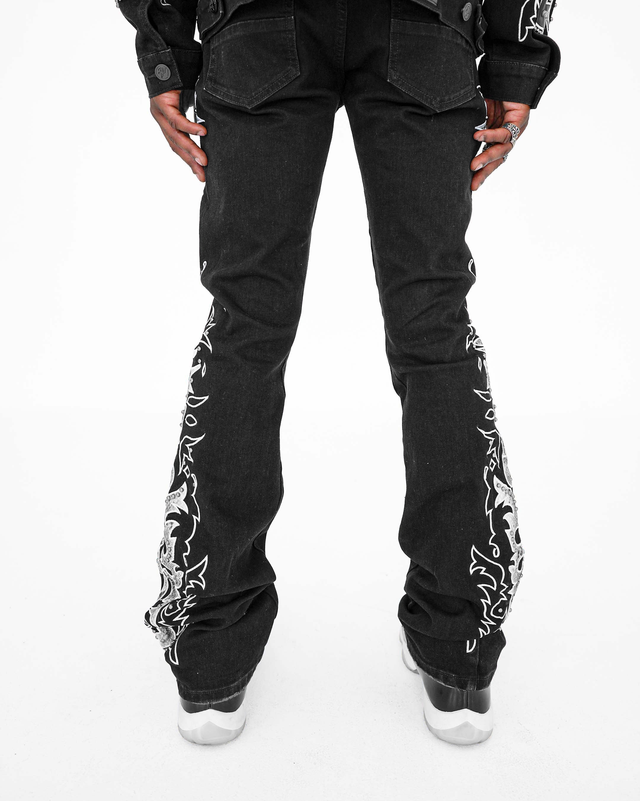 Wild Frontier Black Denim Jean