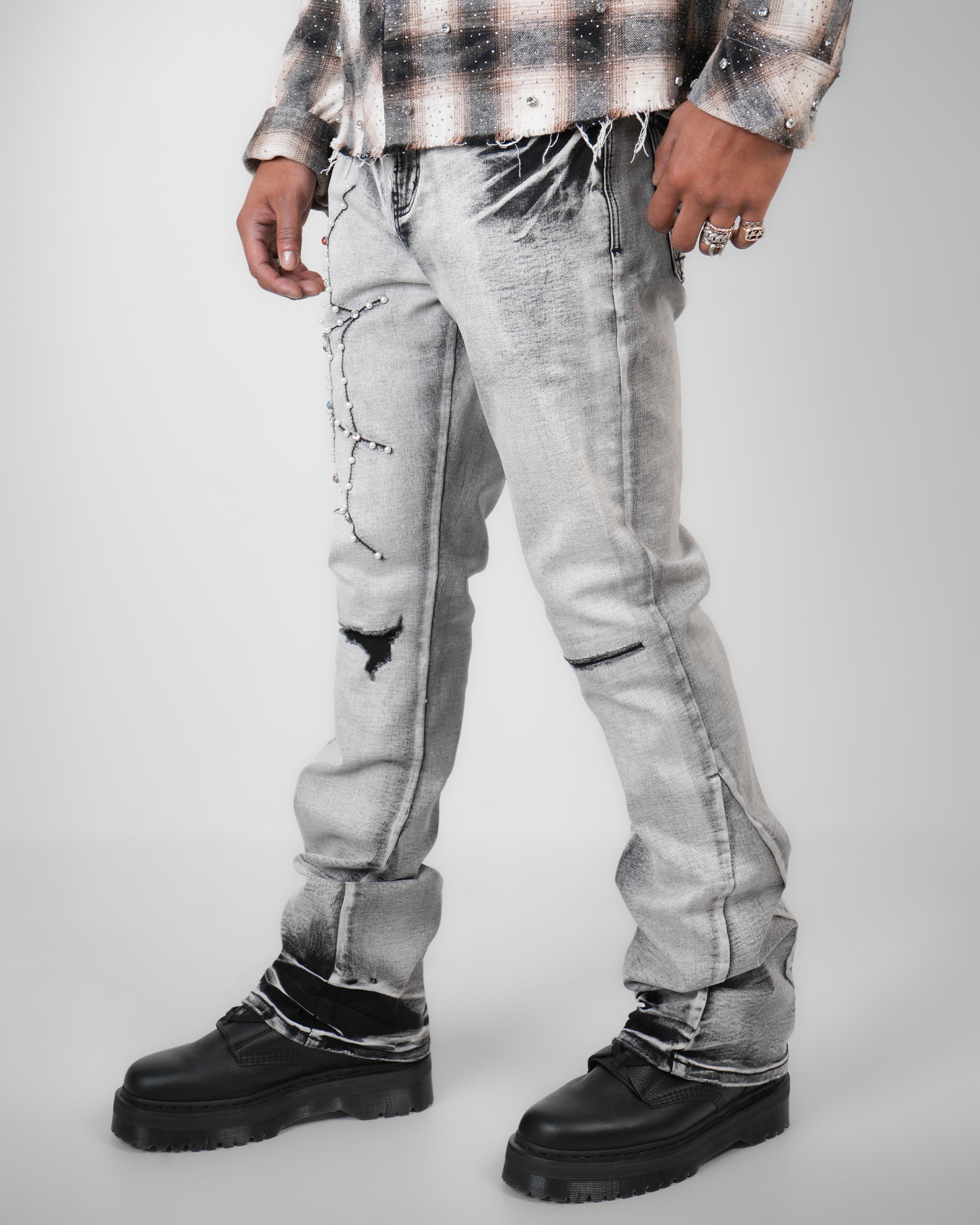 Ash Webstone Grey Denim Jean