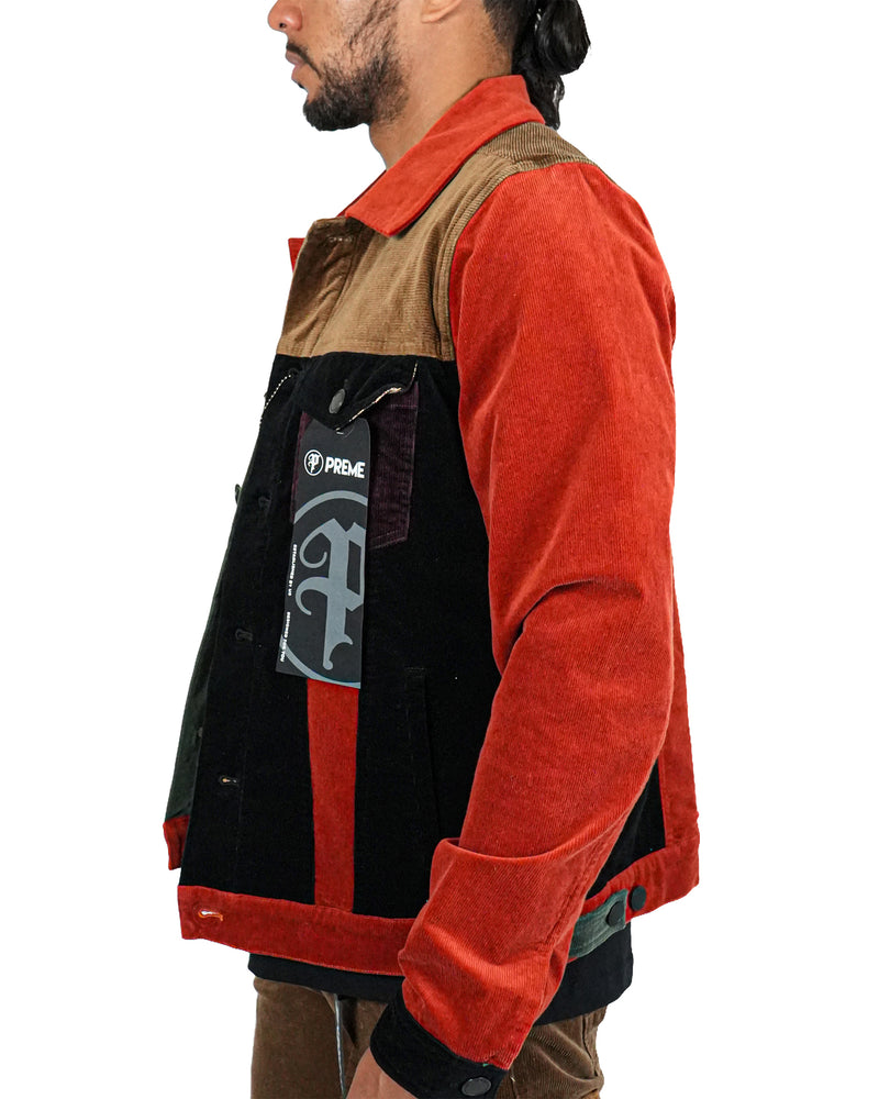 Specter Corduroy Multi-Color Wolven Jacket