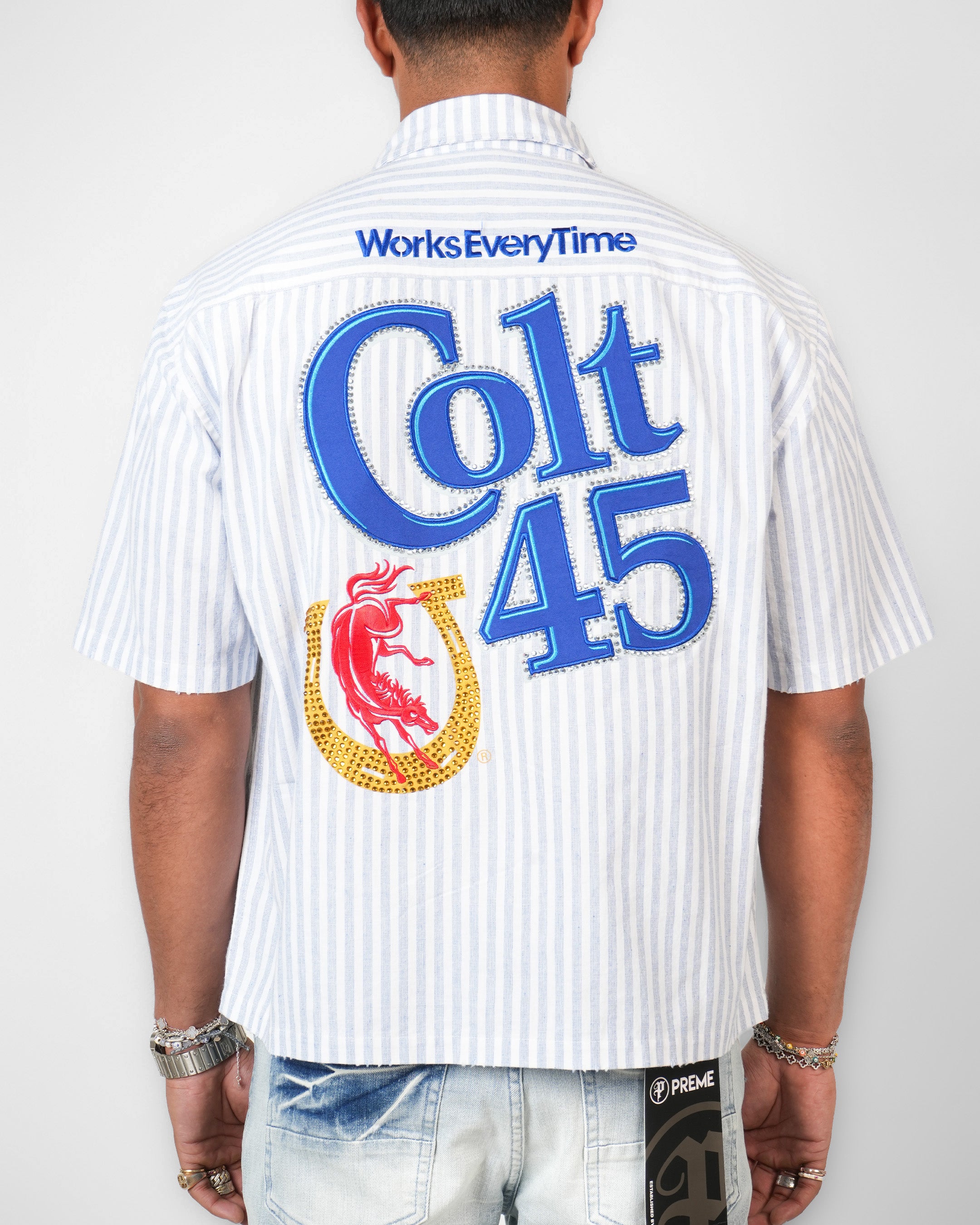 Colt 45 Classic Blue Mechanic Shirt | PREME