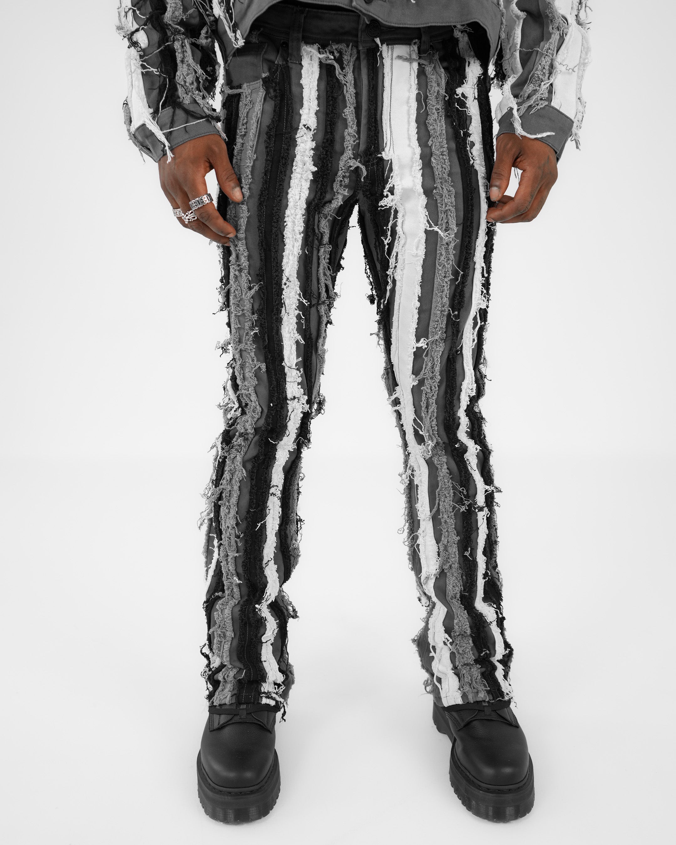 Trinity Distressed Denim Jean