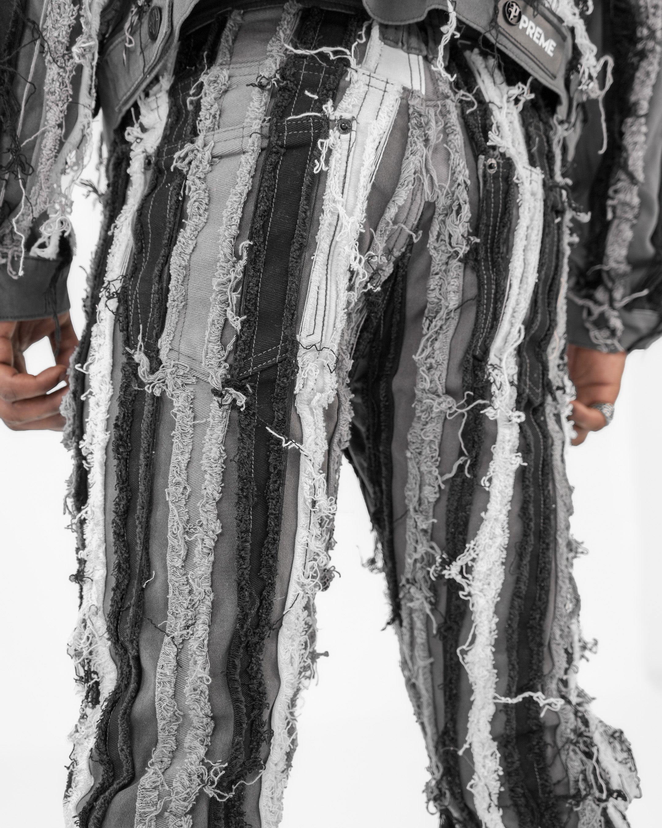 Trinity Distressed Denim Jean