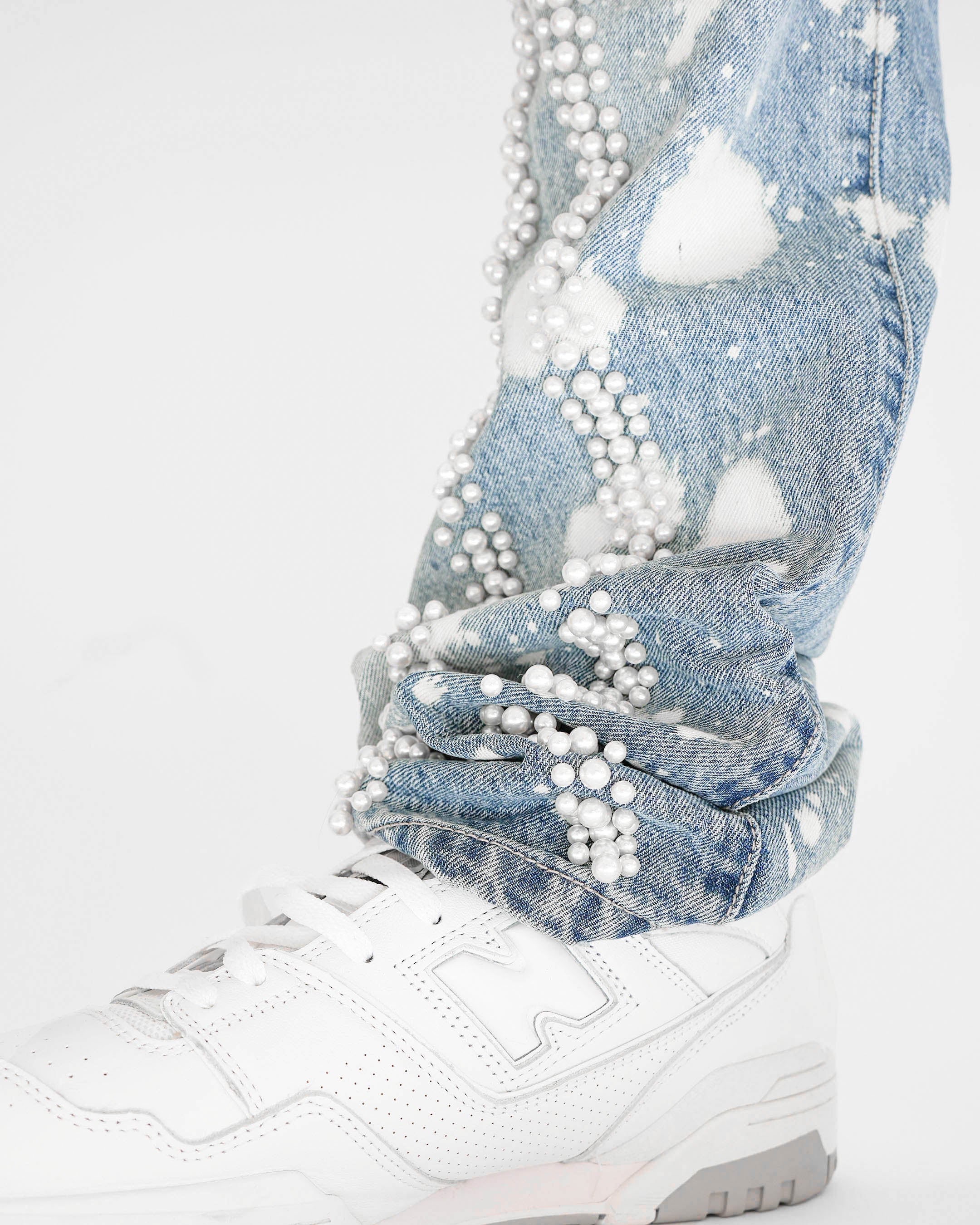 Preme Devotion Pearl Light Indigo Denim Jean