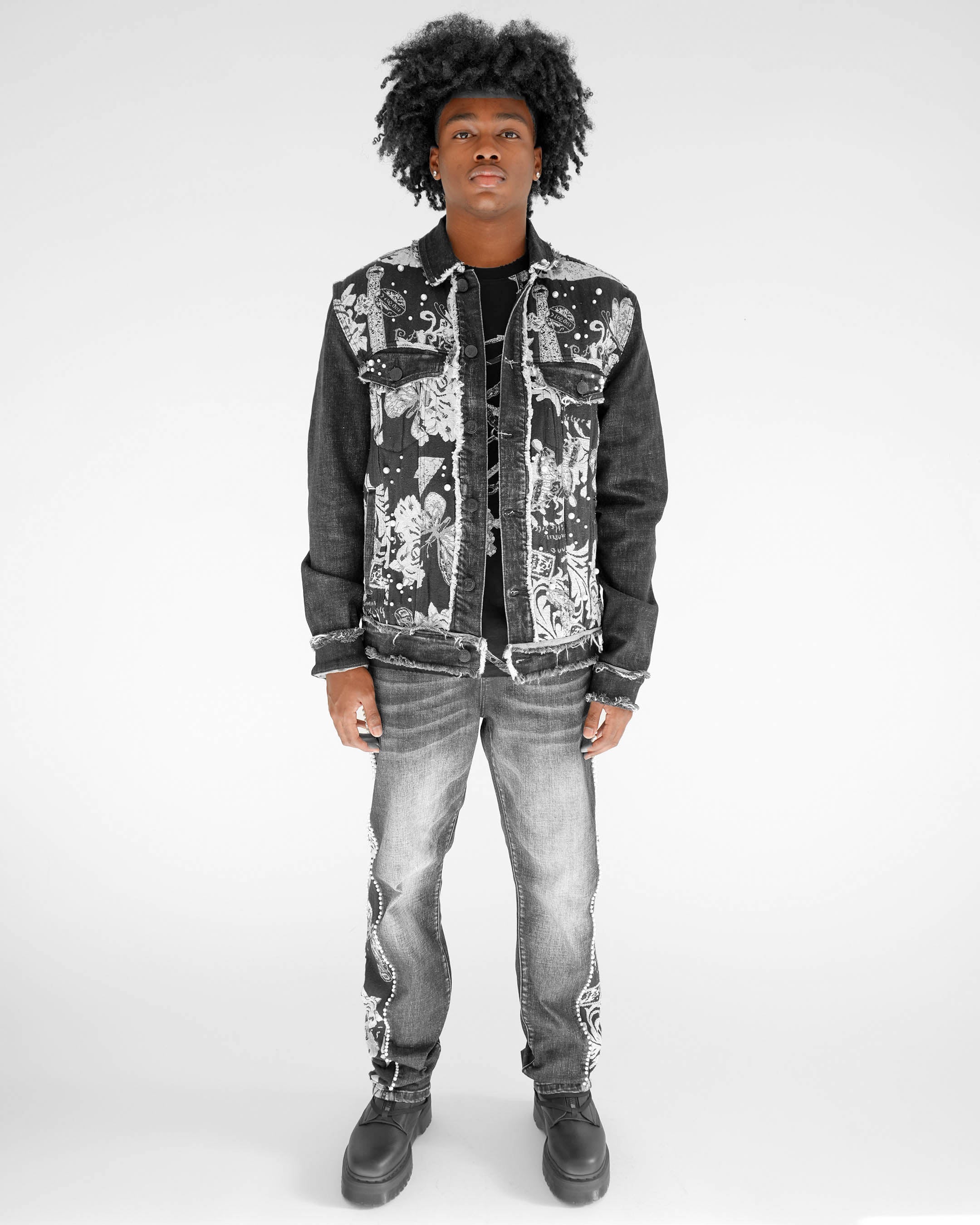Preme Devotion Pearl Black Denim Jean