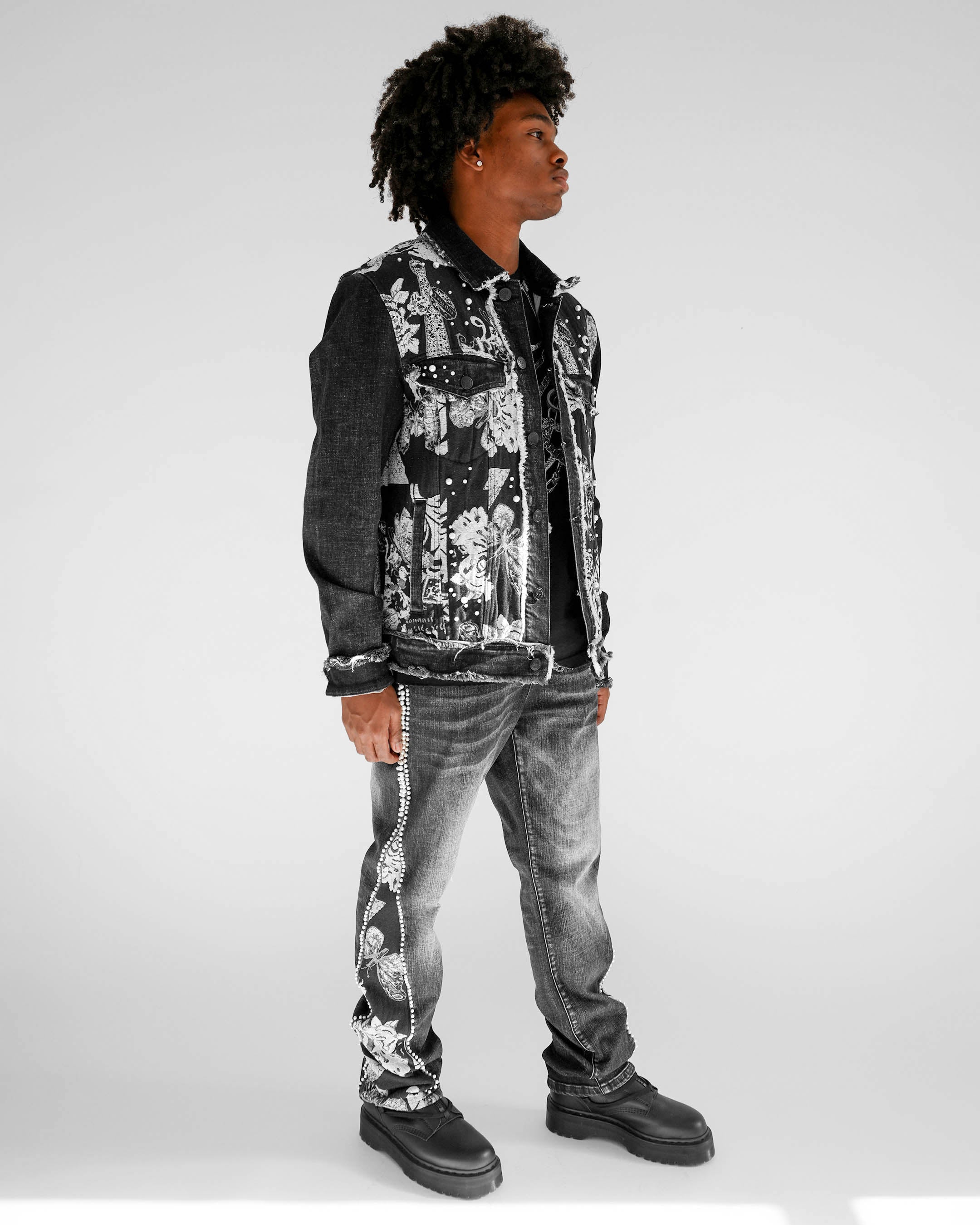Preme Devotion Pearl Black Denim Jean