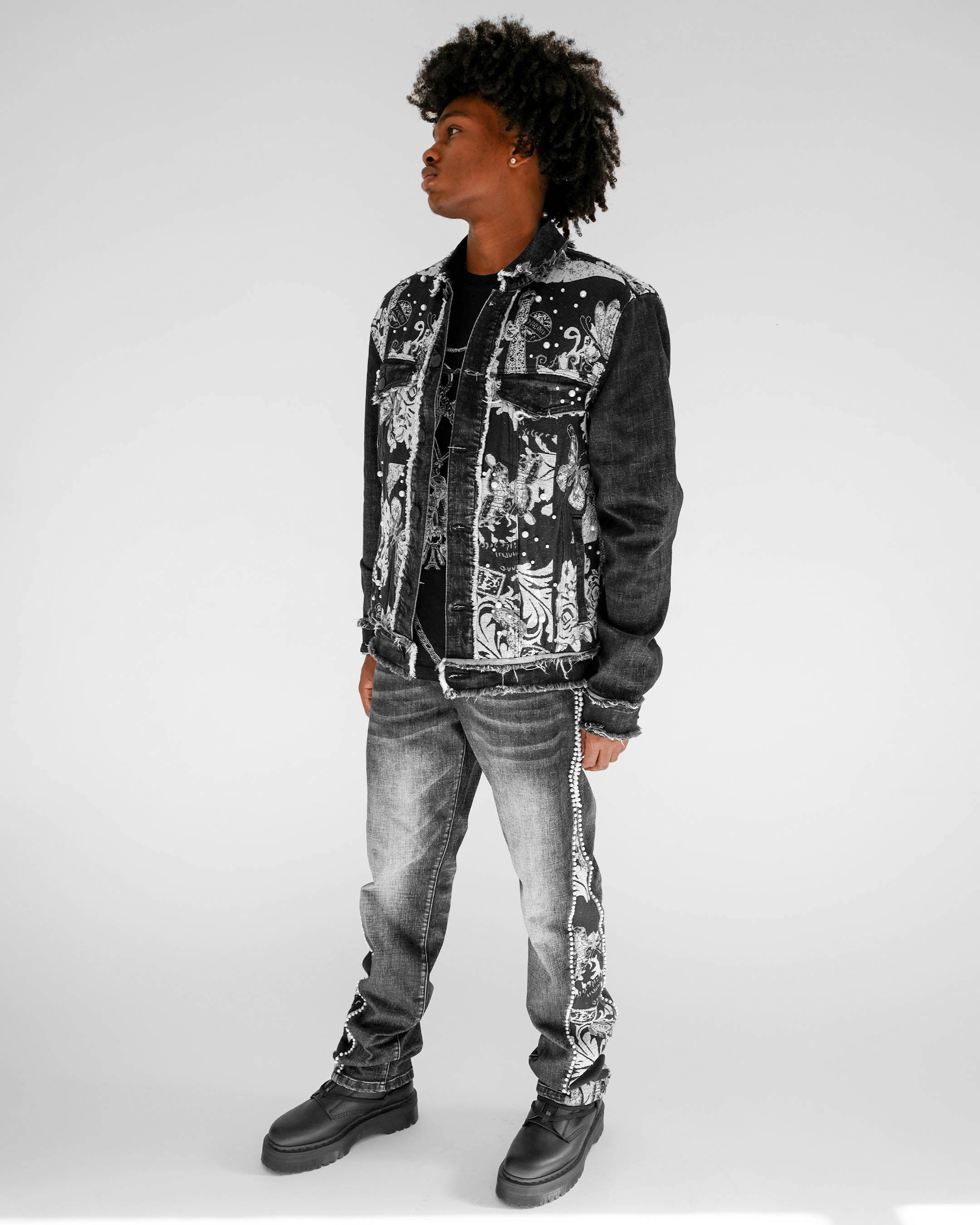 Preme Devotion Pearl Black Denim Jean