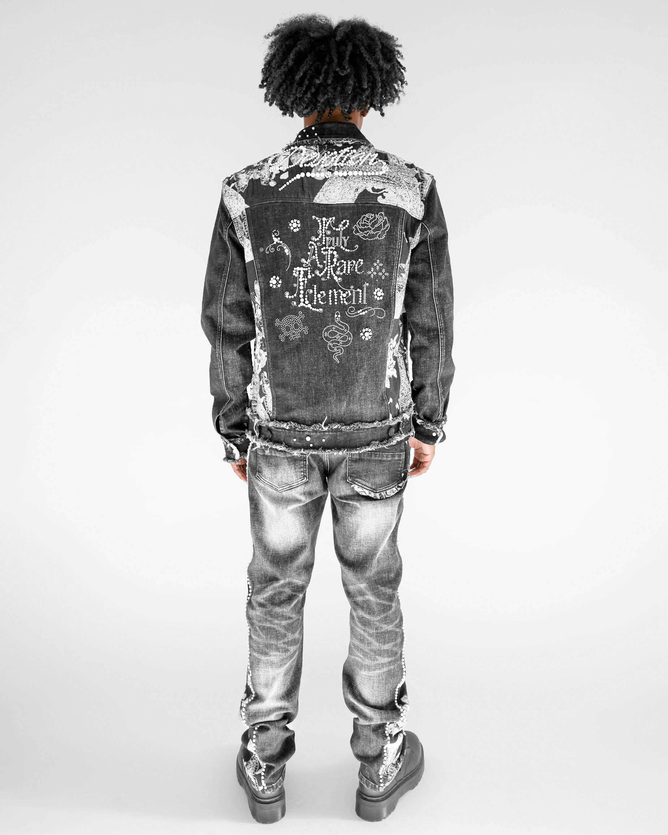 Preme Devotion Pearl Black Denim Jean