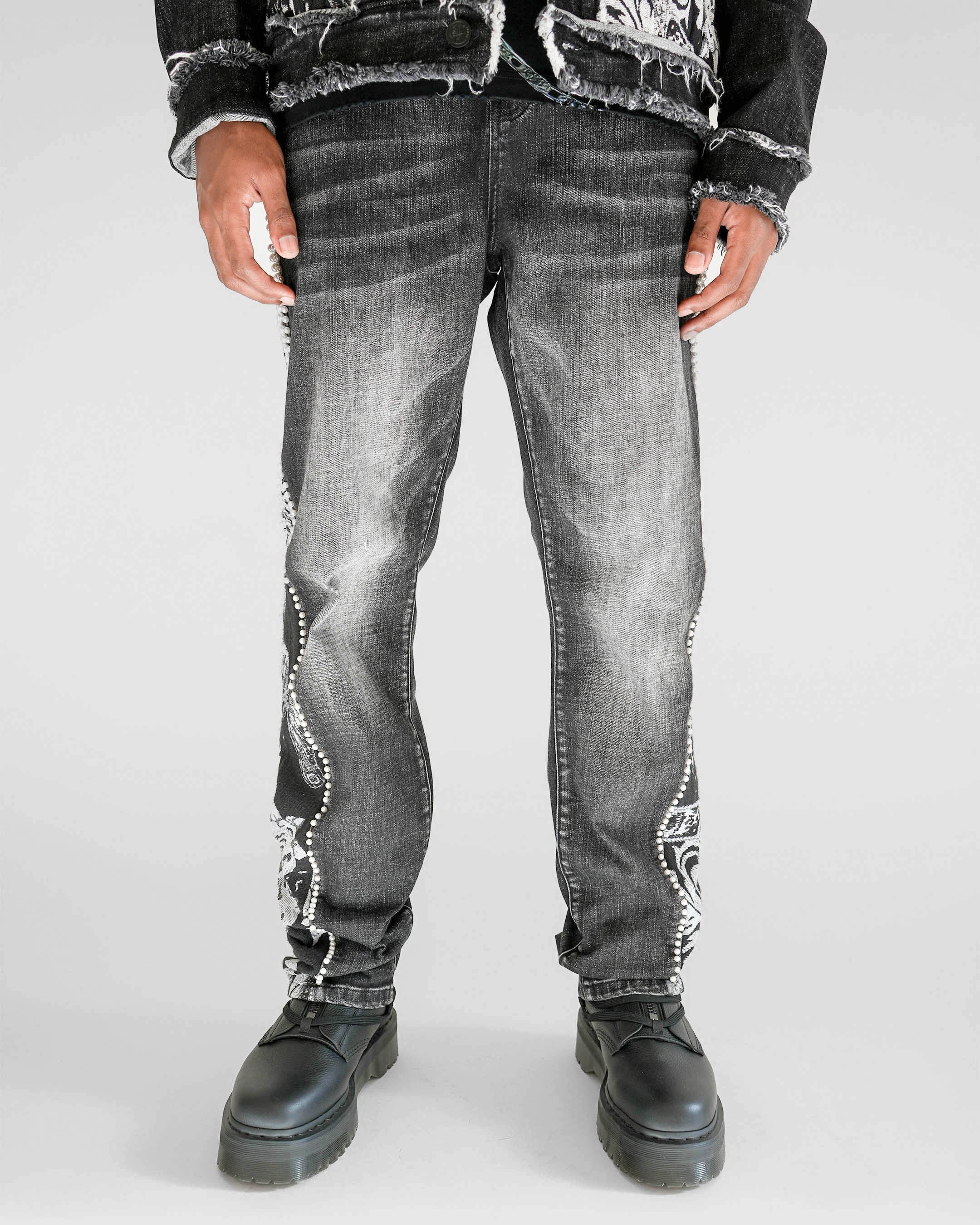 Preme Devotion Pearl Black Denim Jean