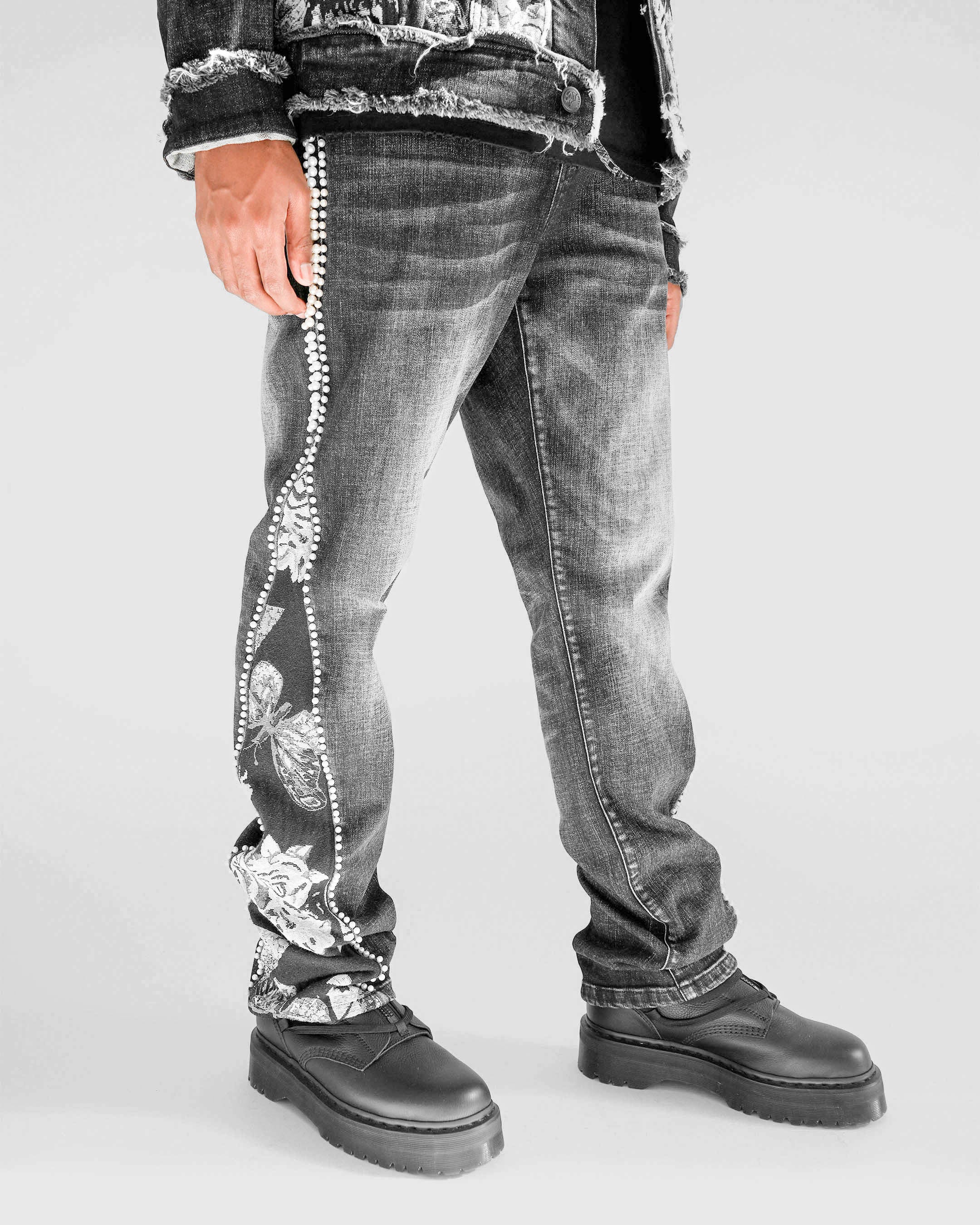 Preme Devotion Pearl Black Denim Jean