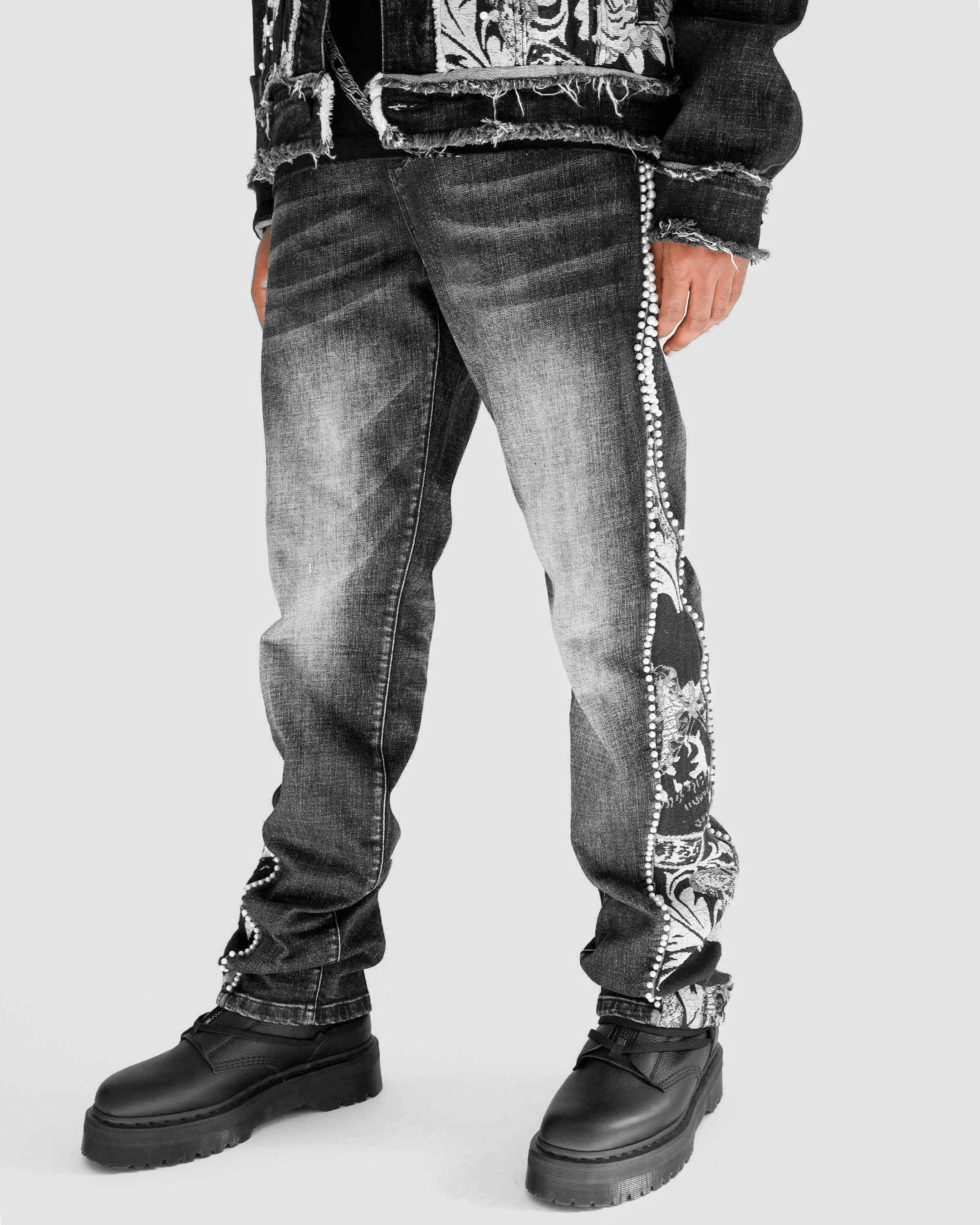 Preme Devotion Pearl Black Denim Jean